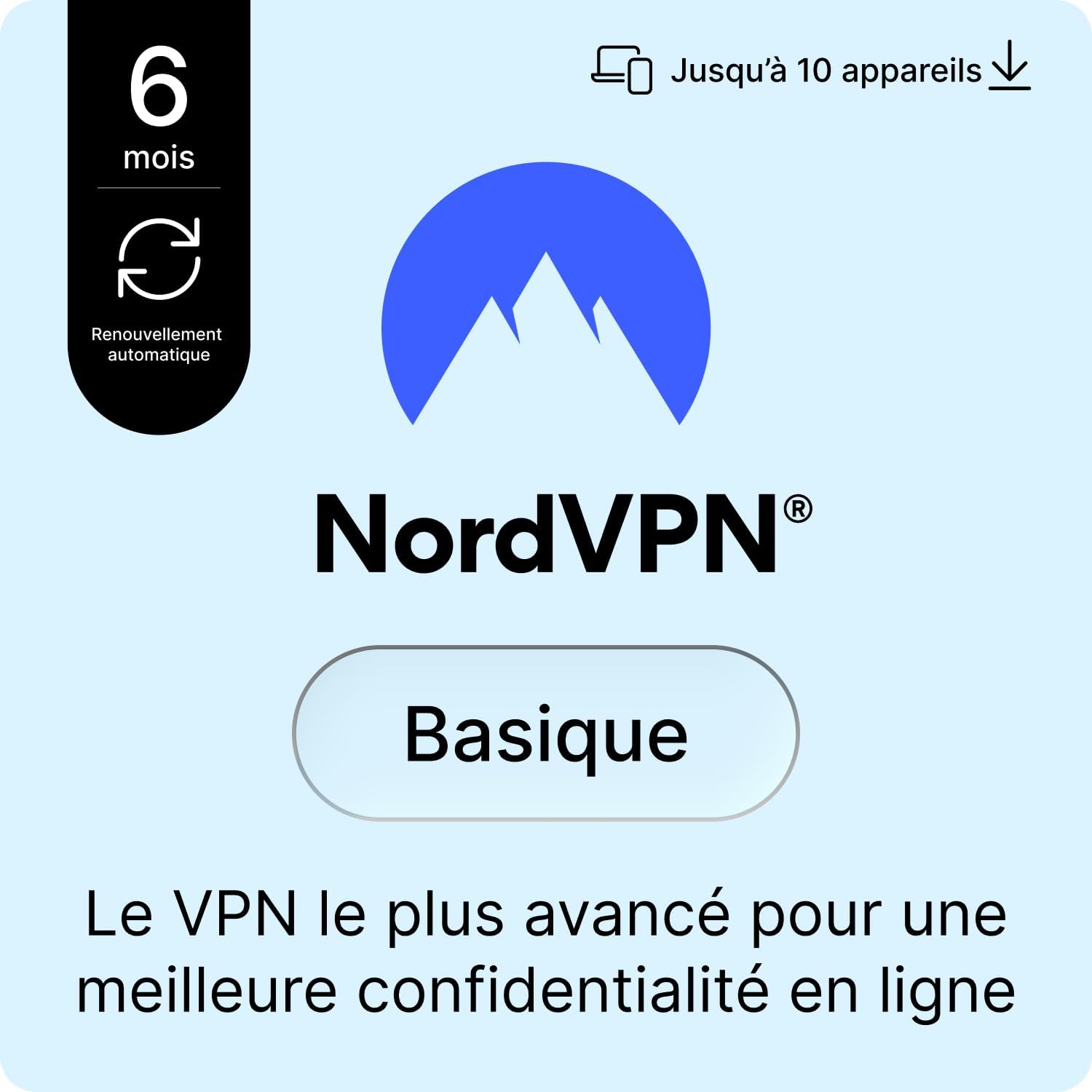 Detalle de NordVPN Premium (1 An) – Pack VPN & Cybersécurité avec NordPass et NordLocker