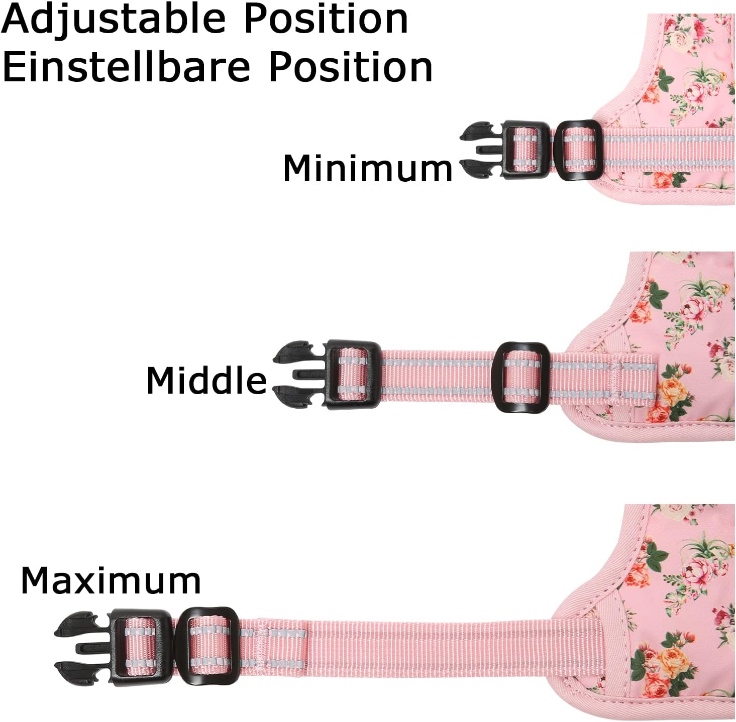 Thumbnail 6 de HEELE Dog Harness Anti‑Pull XL with Padded Handle