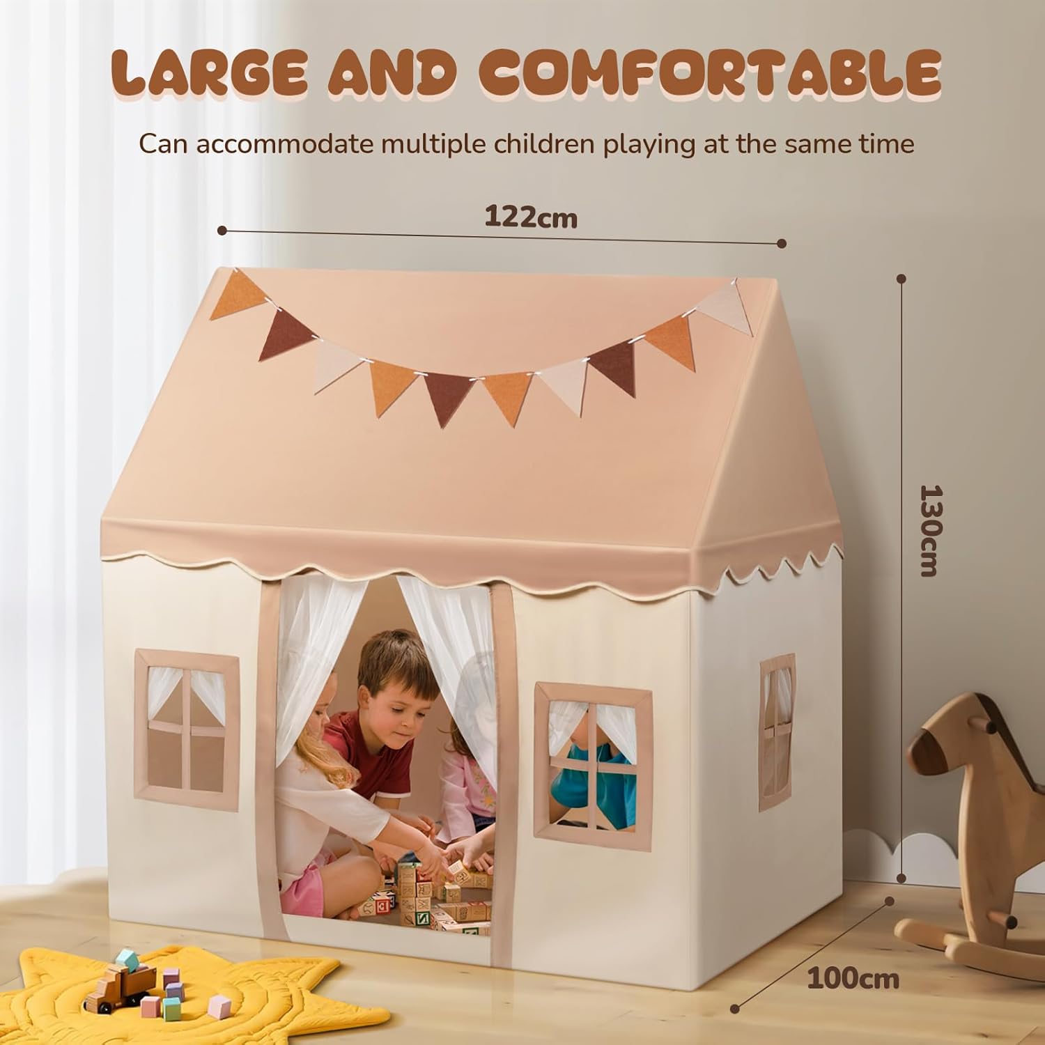 Detalle 2 de Snookids Tienda de campaña 122x100x130 cm