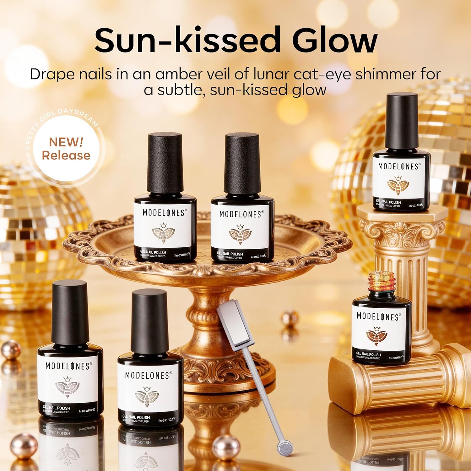 Detalle 2 de Modelones Cat Eye Gel Nail Polish Set