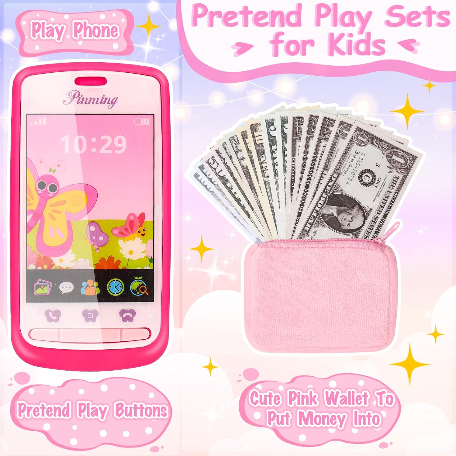 Thumbnail 3 de Oisacirg Play Purse for Little Girls