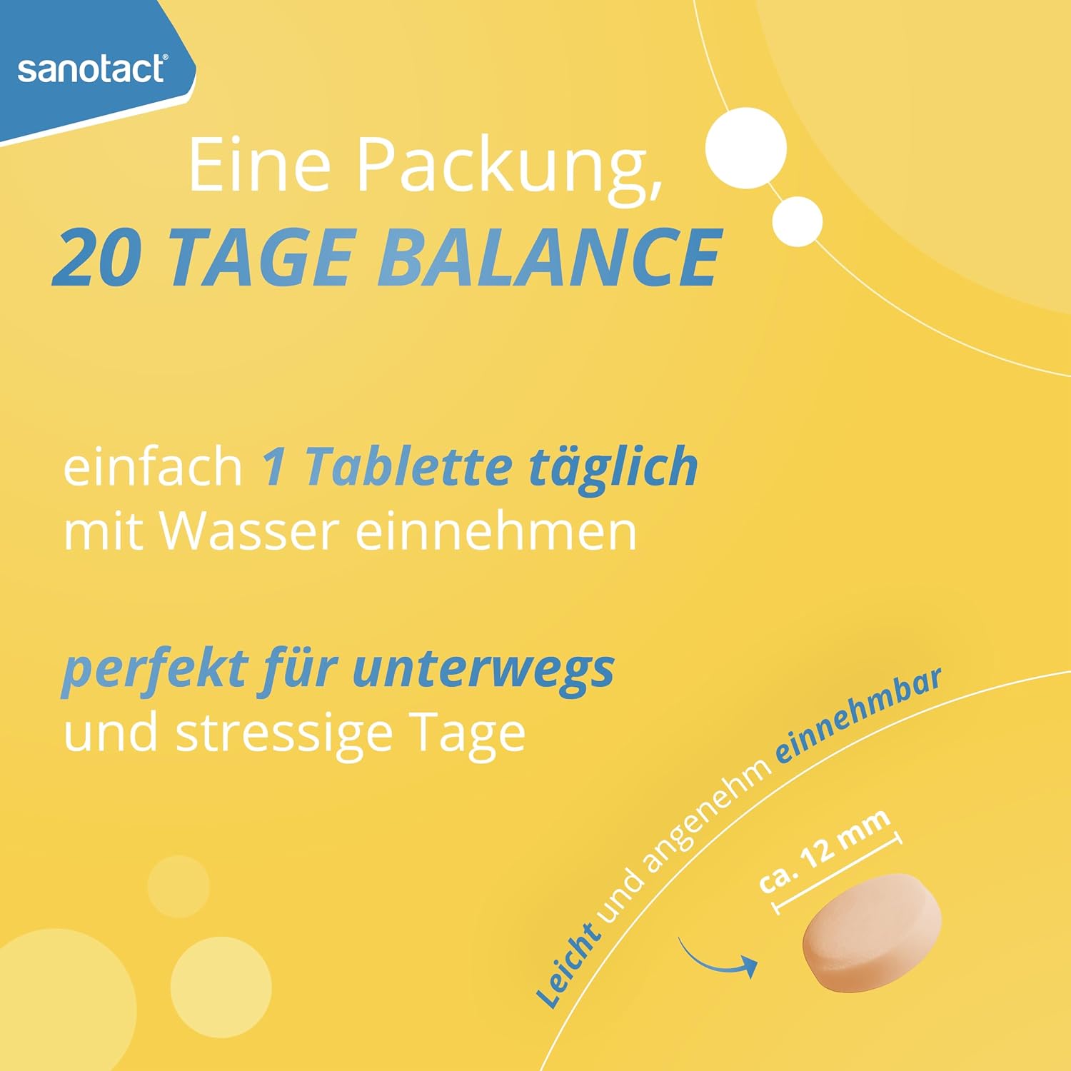 Detalle de sanotact Glücksgefühl 90 Tabletten