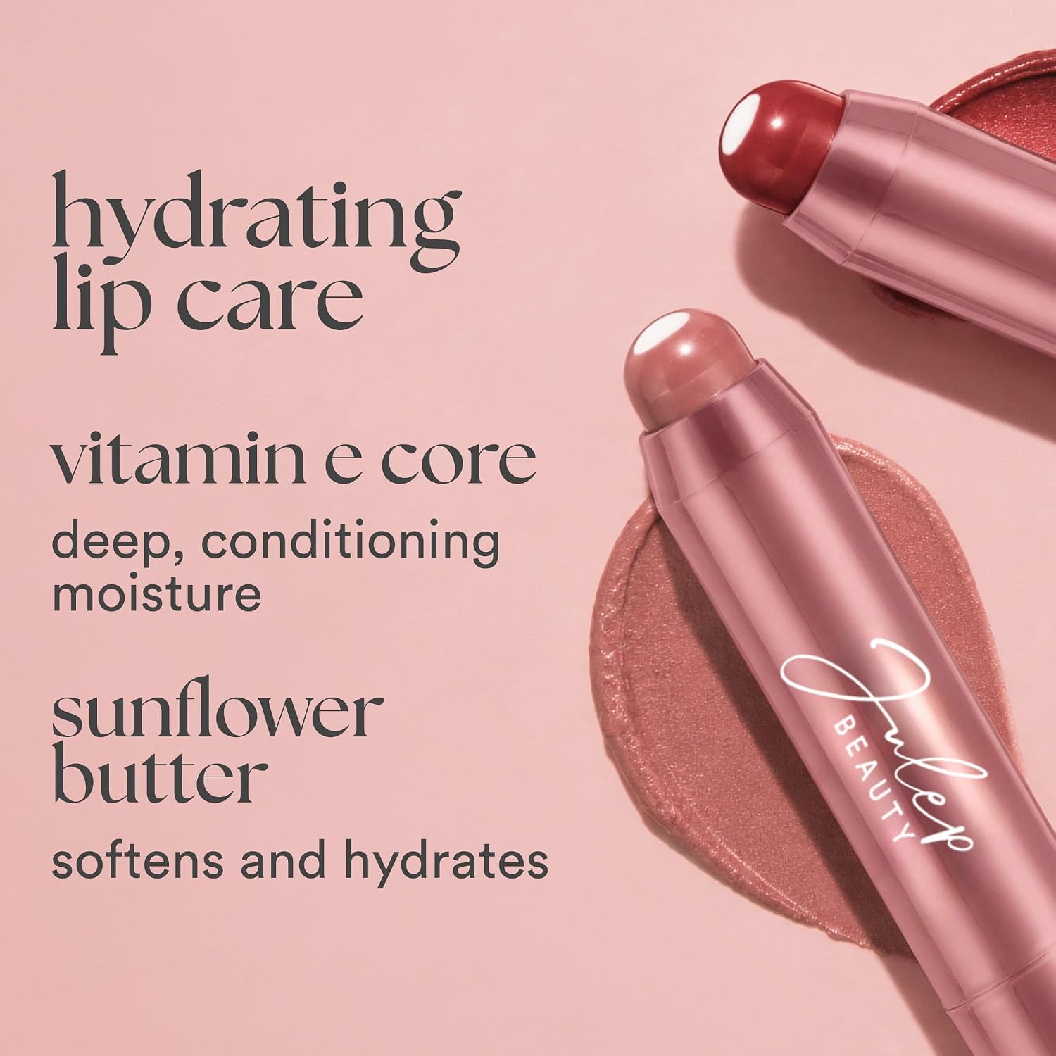 Detalle de Julep It's Balm Moisturizing Lip Crayon Set, Vintage Mauve & Brandy Wine