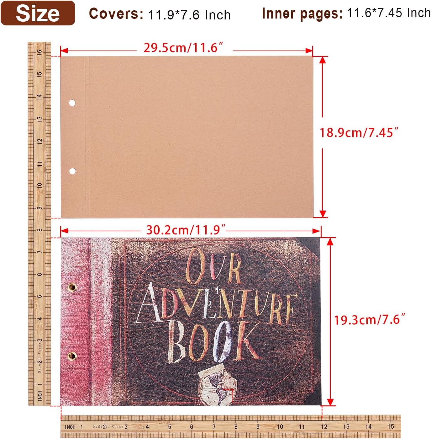 Thumbnail 1 de Our Adventure Book 📖 Álbum de Fotos y Recuerdos 80 Páginas