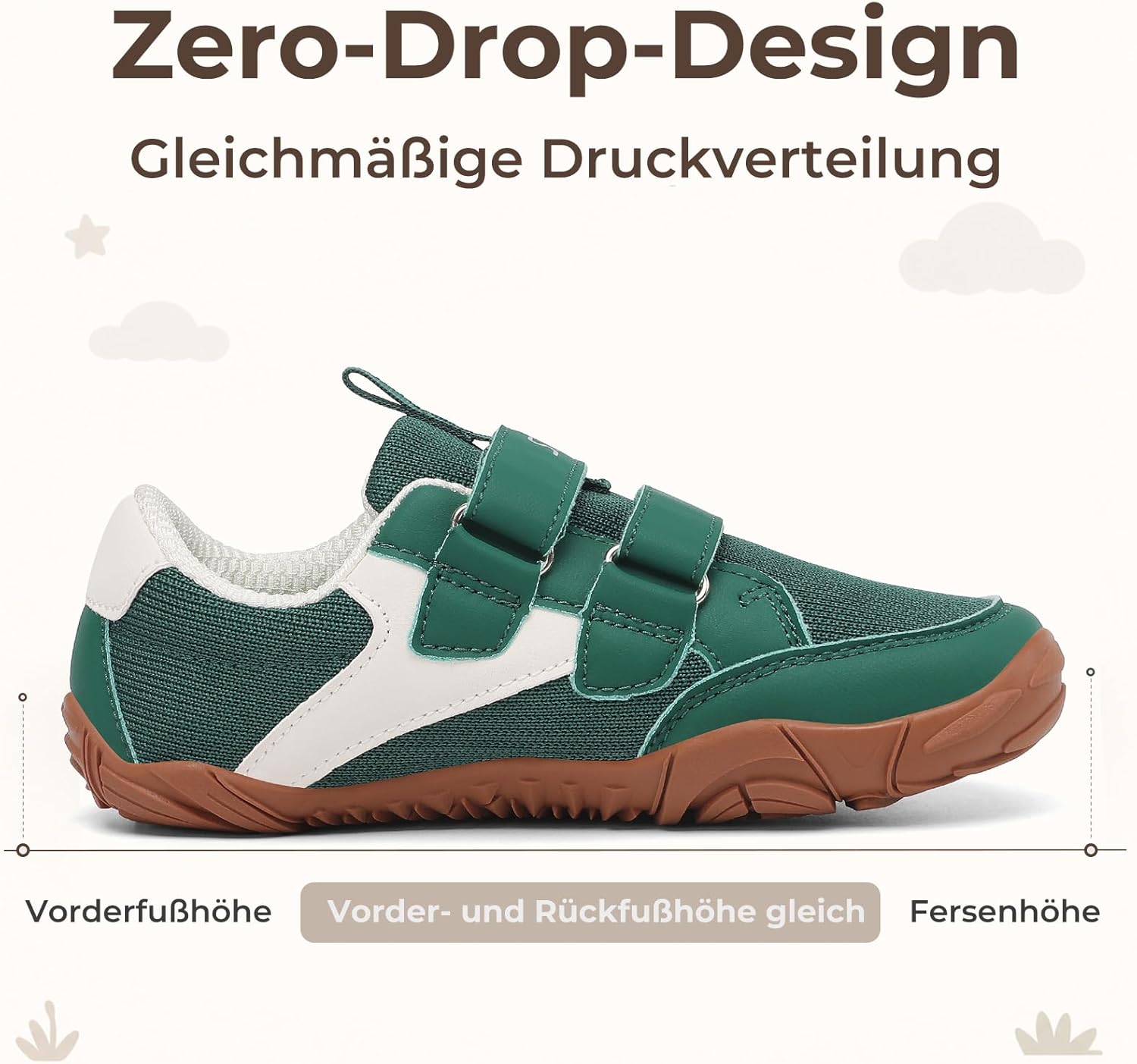 Thumbnail 3 de SAGUARO Kinder Barfußschuhe – Leicht, mit breiter Zehenbox und Zero-Drop-Sohle, Gr. 25-36