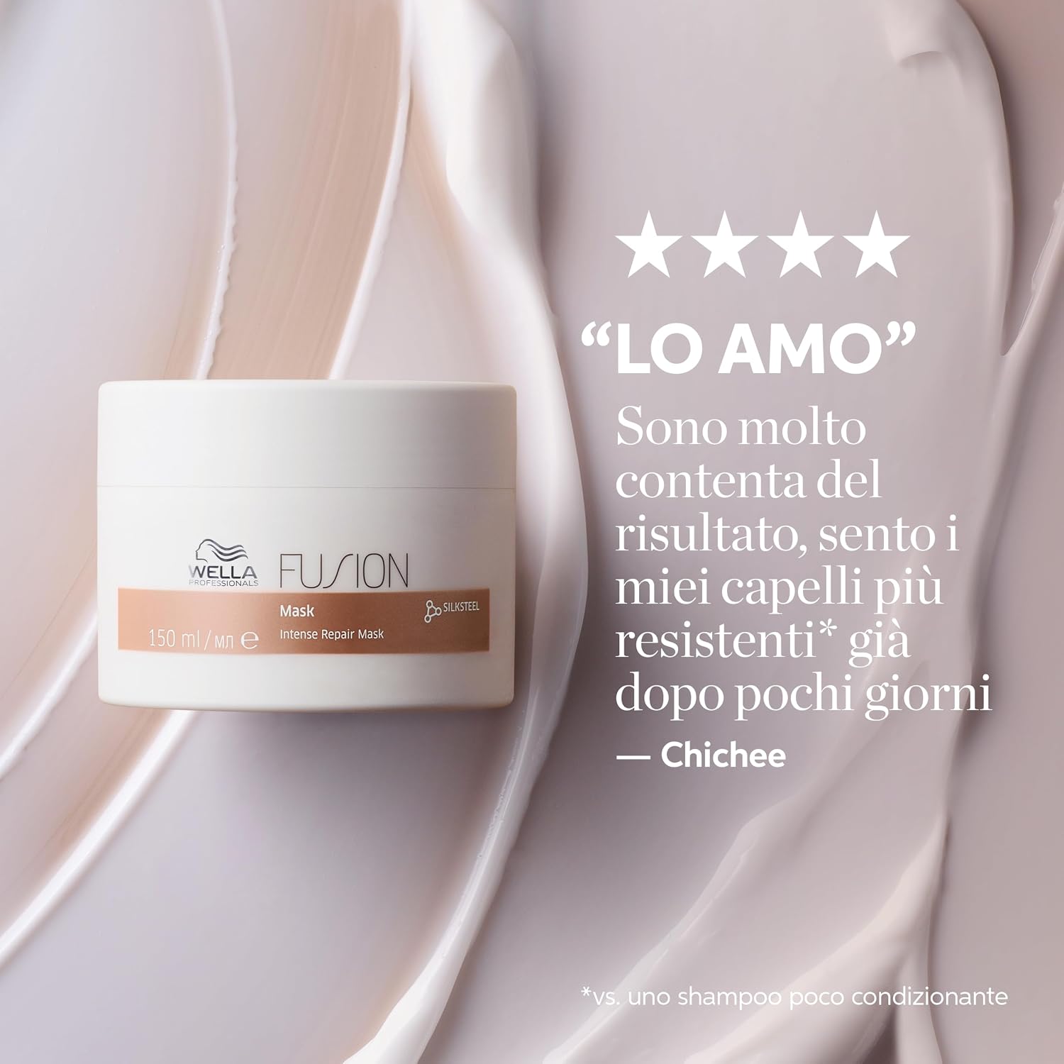 Thumbnail 5 de Wella Professionals FUSION Intense Repair Mask — maschera nutriente e riparatrice per capelli secchi e danneggiati