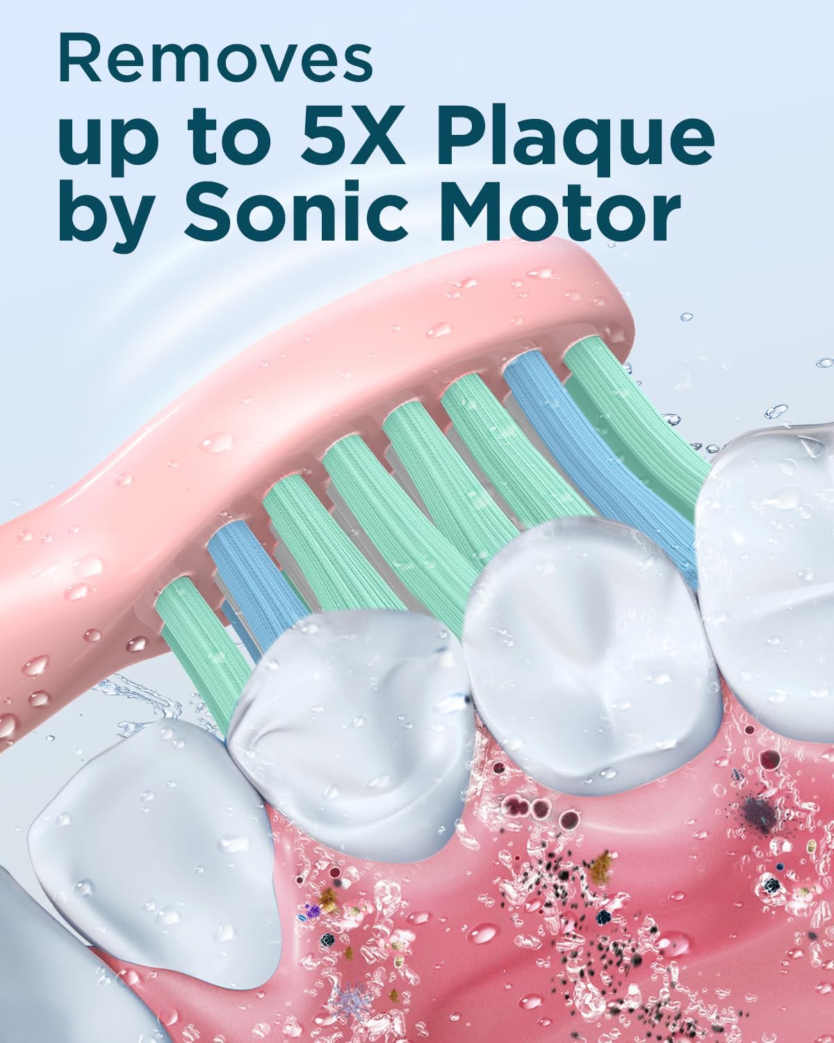 Detalle 2 de Rtauys M5 Sonic Electric Toothbrush 41,000 VPM