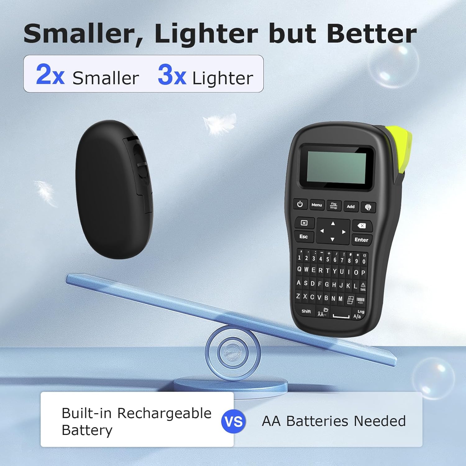 Detalle 2 de SUPVAN E10 Mini Bluetooth Label Maker 600+ icons