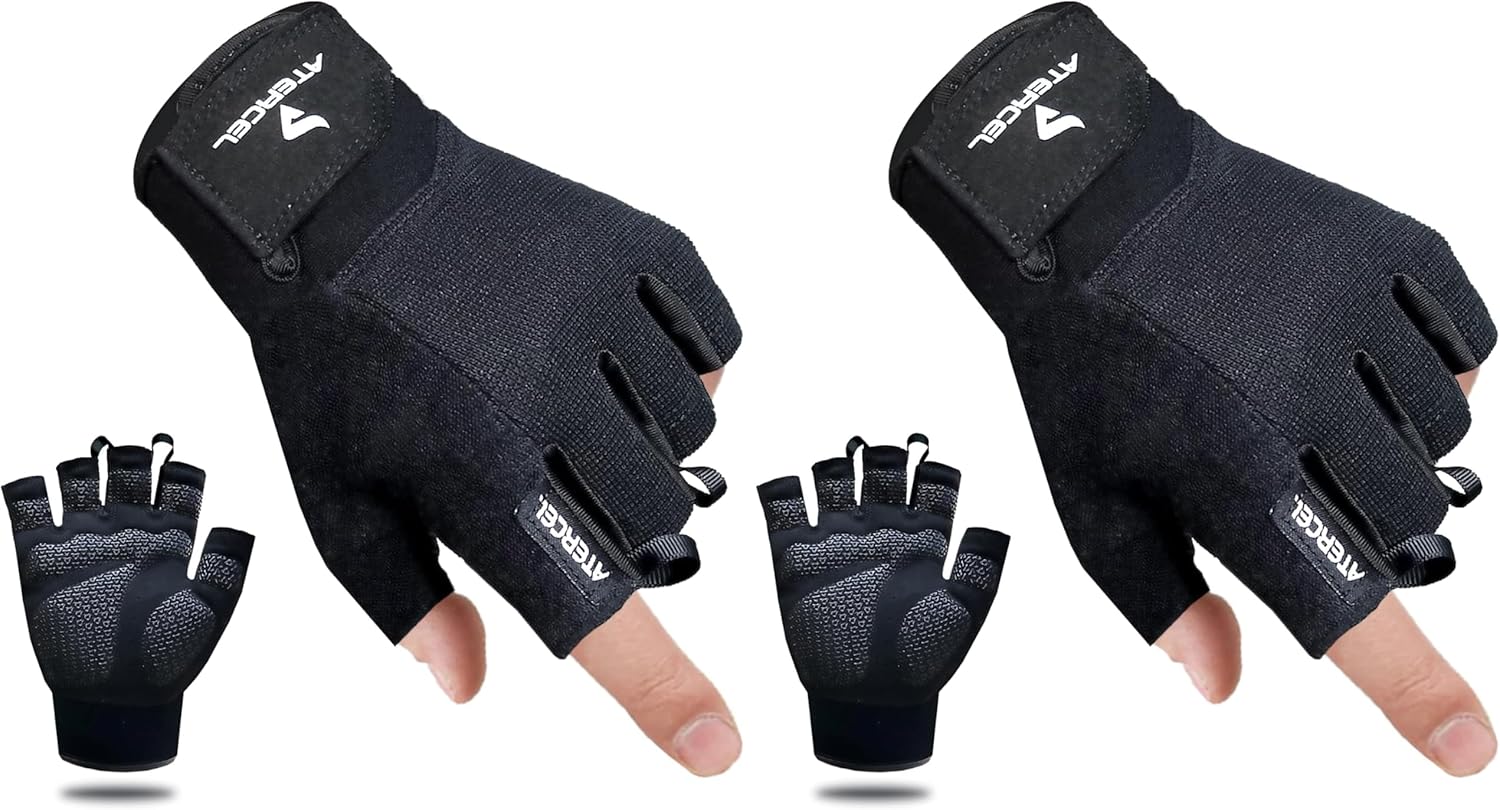 Thumbnail 5 de ATERCEL Workout Gloves for Men and Women – Breathable, Snug Fit Exercise Gloves for Lifting, Gym Training & Cycling