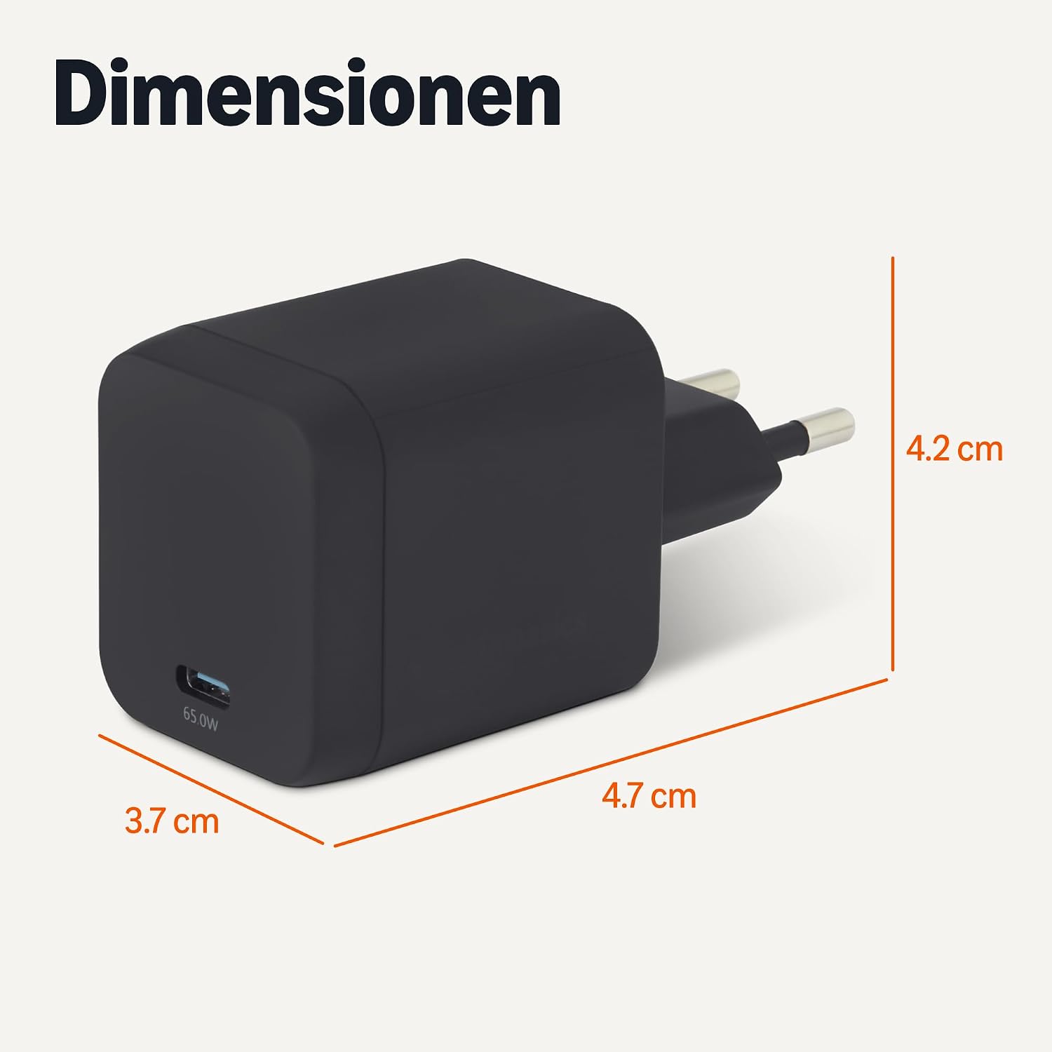 Thumbnail 4 de Amazon Basics USB-C 65W Ladegerät