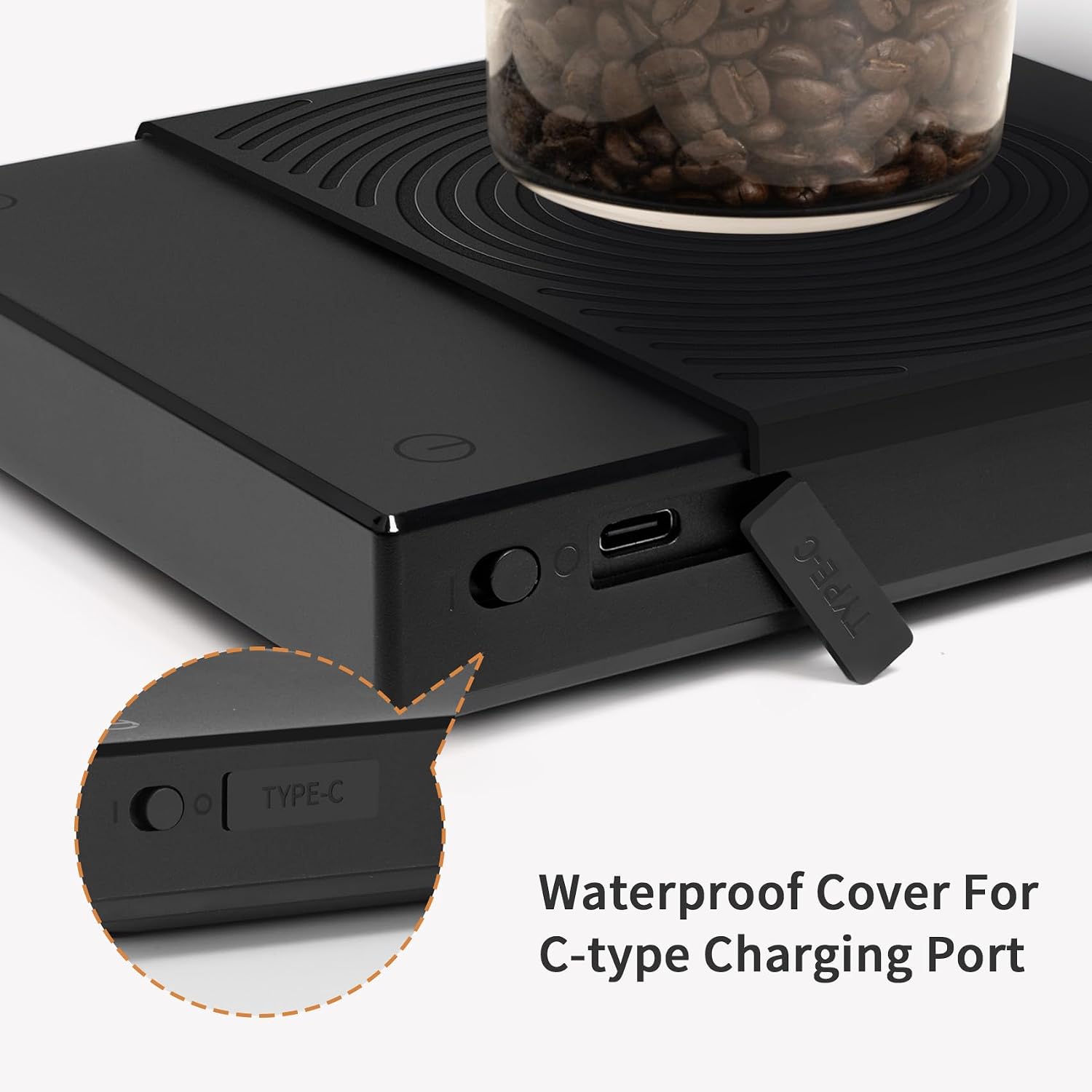 Detalle 2 de TIMEMORE Black Mirror Basic 2.0 Kaffeewaage, 0,1 g