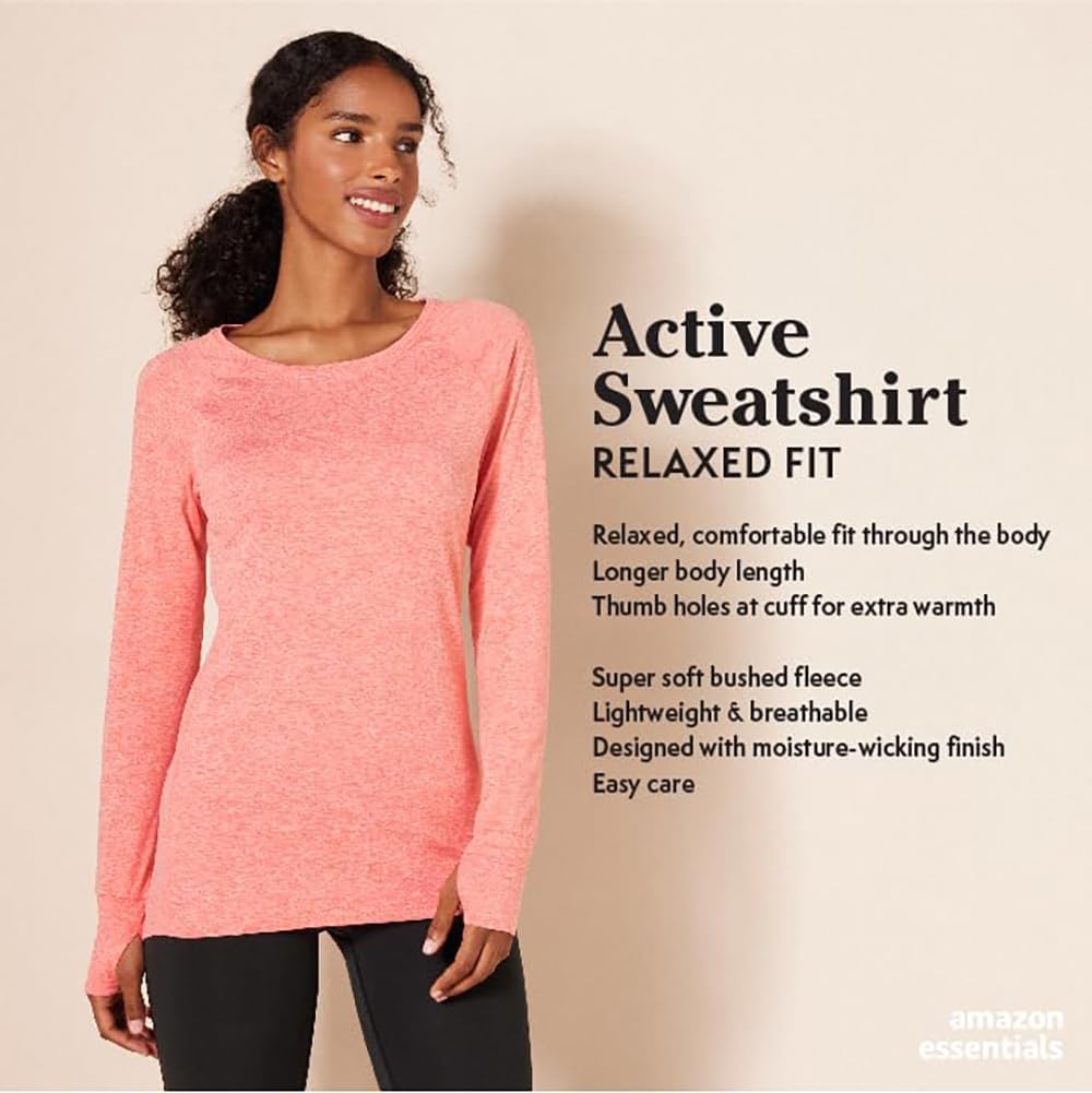 Detalle 2 de Amazon Essentials Brushed Tech Stretch Crewneck