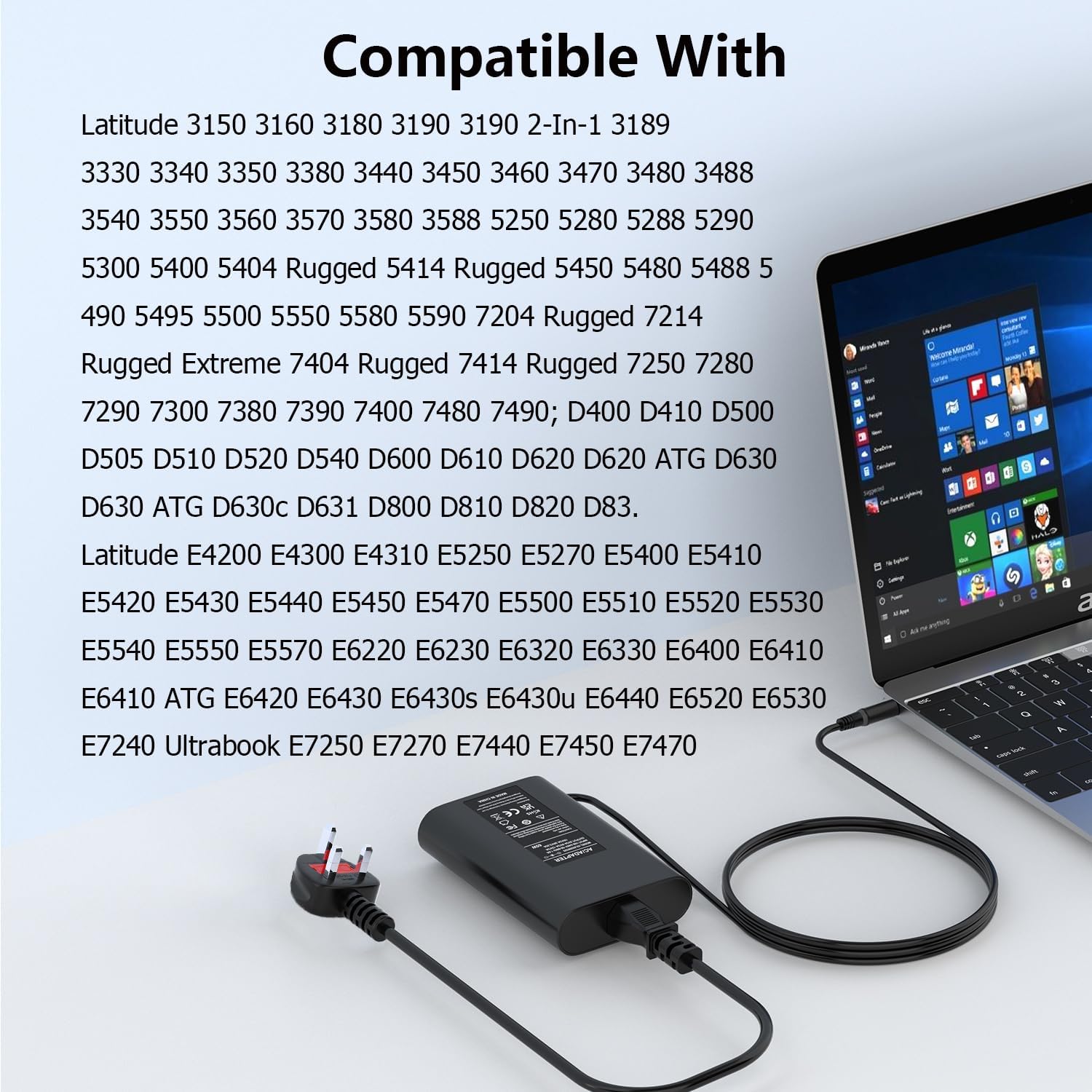 Thumbnail 3 de Dell 65W laptop charger 7.4x5.0mm 🔌
