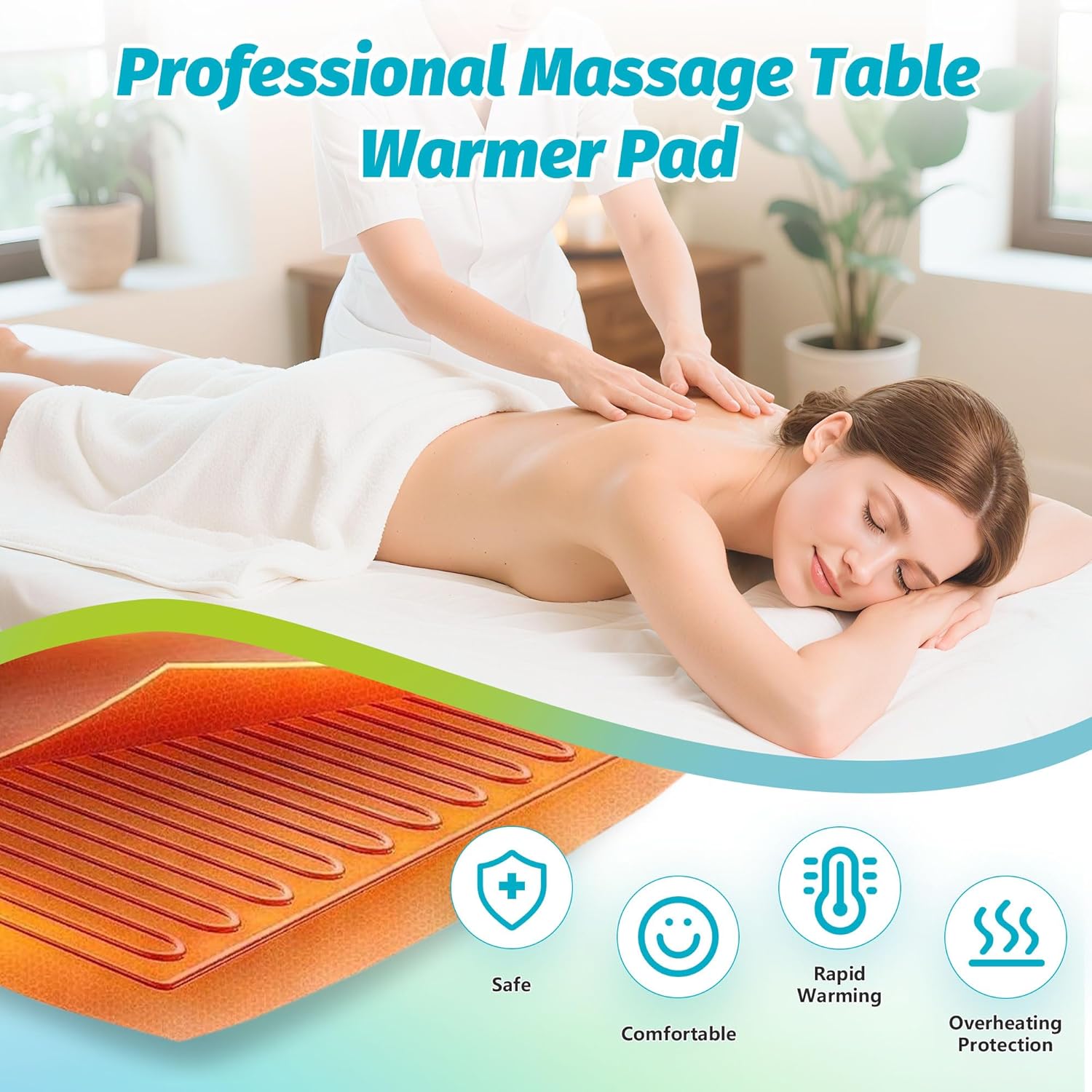 Detalle 1 de Massage Table Warmer 30" x 71"