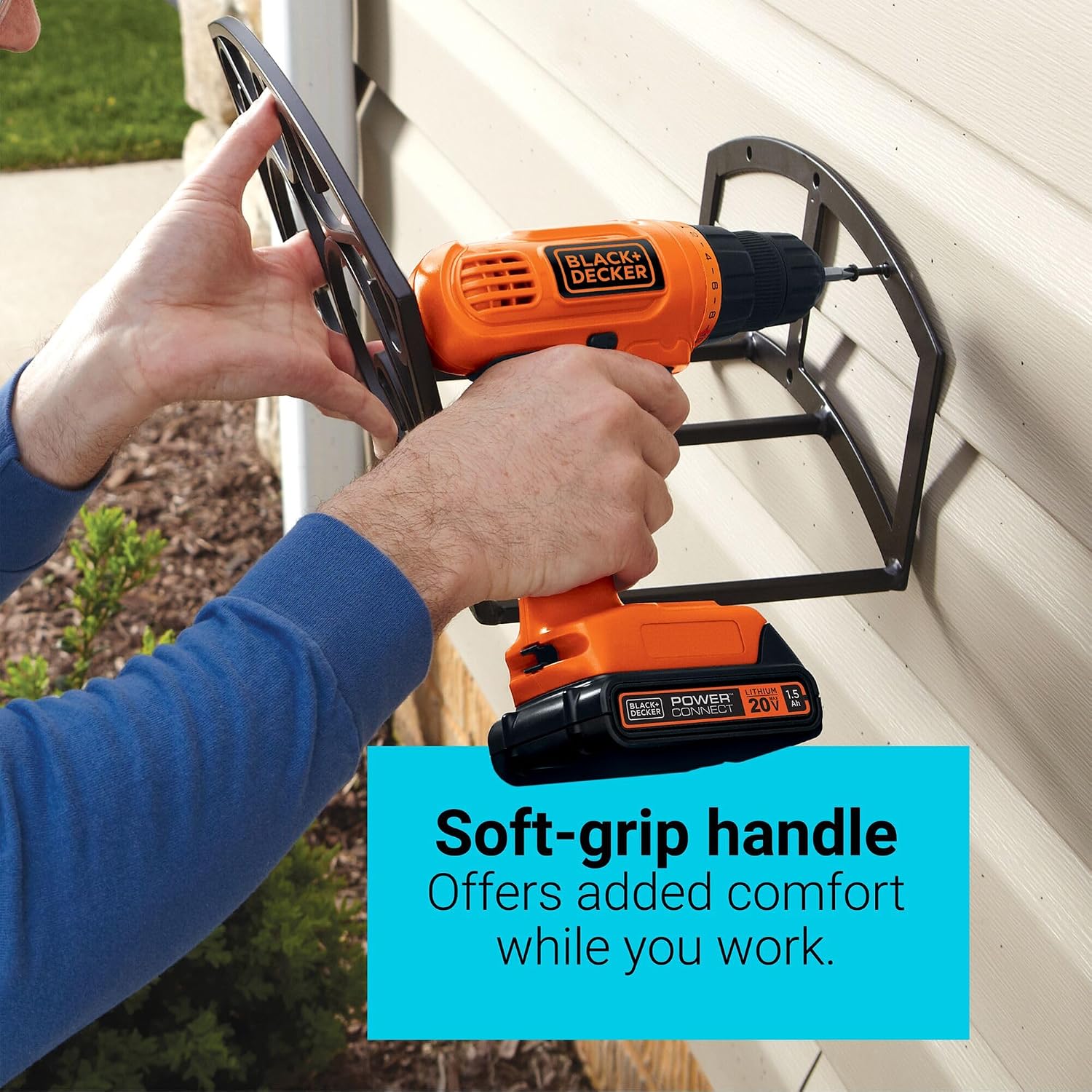 Detalle 2 de BLACK+DECKER LD120VA 20V MAX* Cordless Drill/Driver, 30-Piece Set