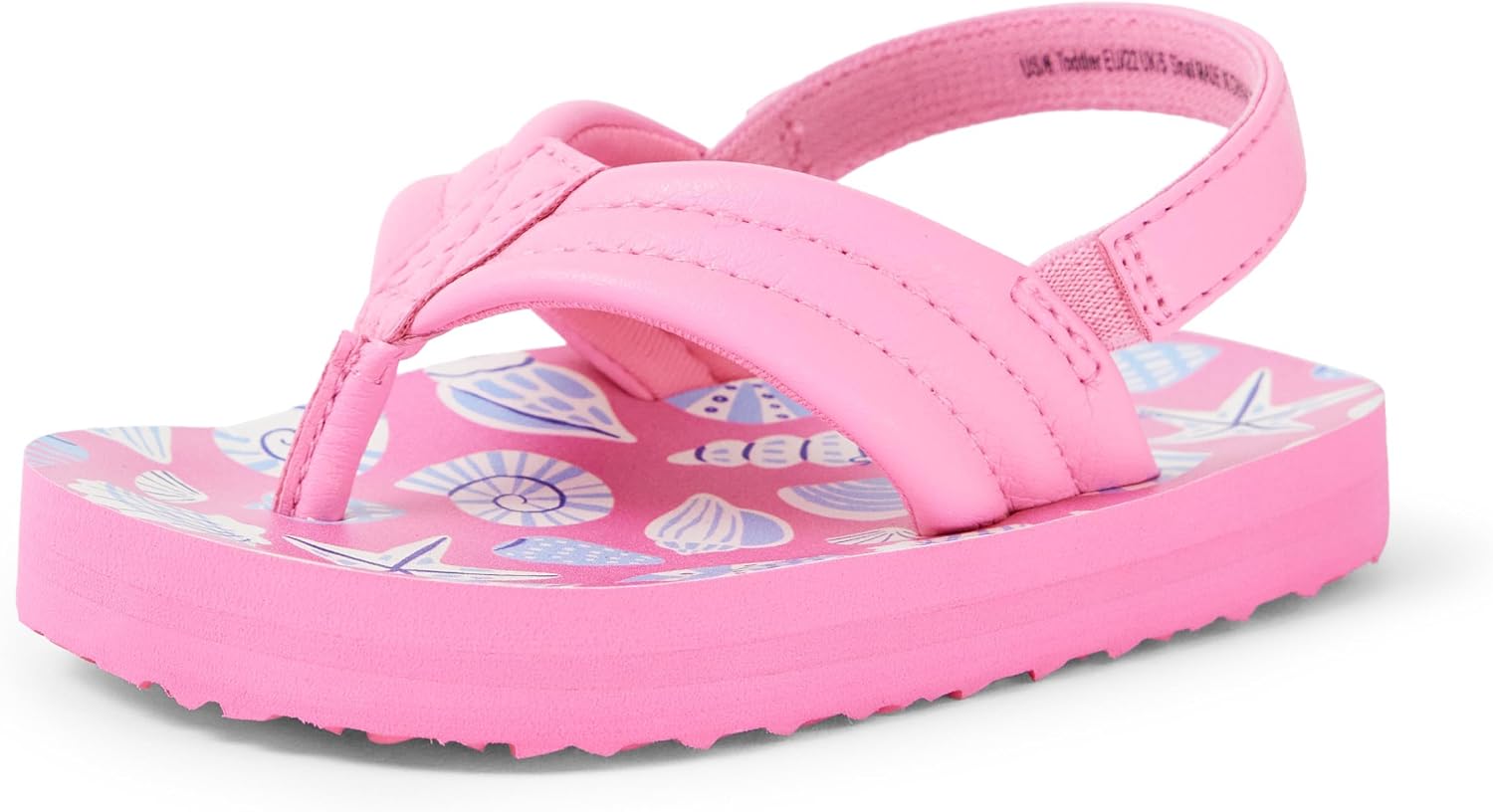 Detalle de Amazon Essentials Unisex Kinder Flip-Flop mit Fersenriemen