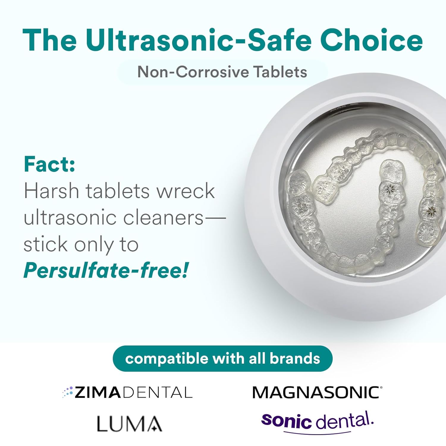 Thumbnail 3 de B. Weiss Naturals Retainer Cleaner Tablets for Invisalign & Night Guards (60 Mint Tablets)