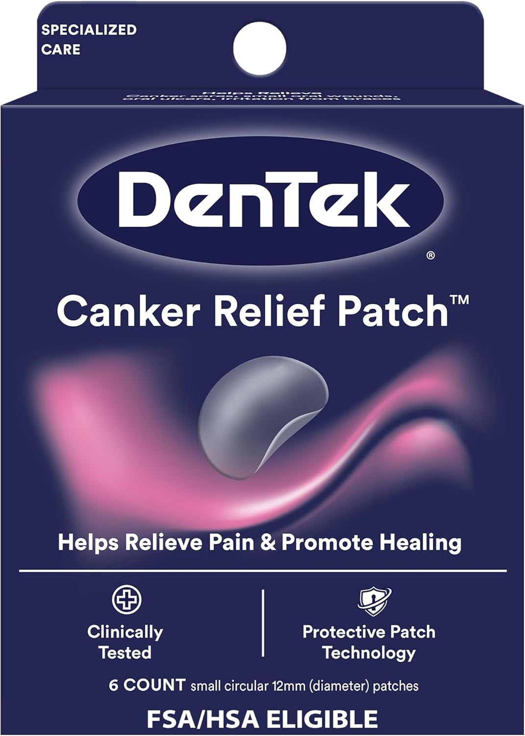 Detalle de DenTek Canker Sore Relief Patches, 6 Count