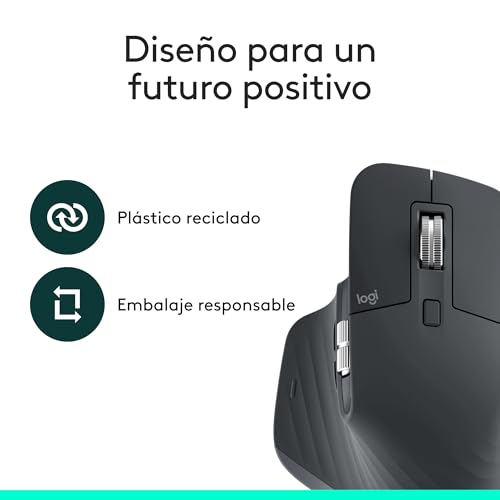Thumbnail 4 de Logitech MX Master 3S 2025 ratón 8000 DPI 📎