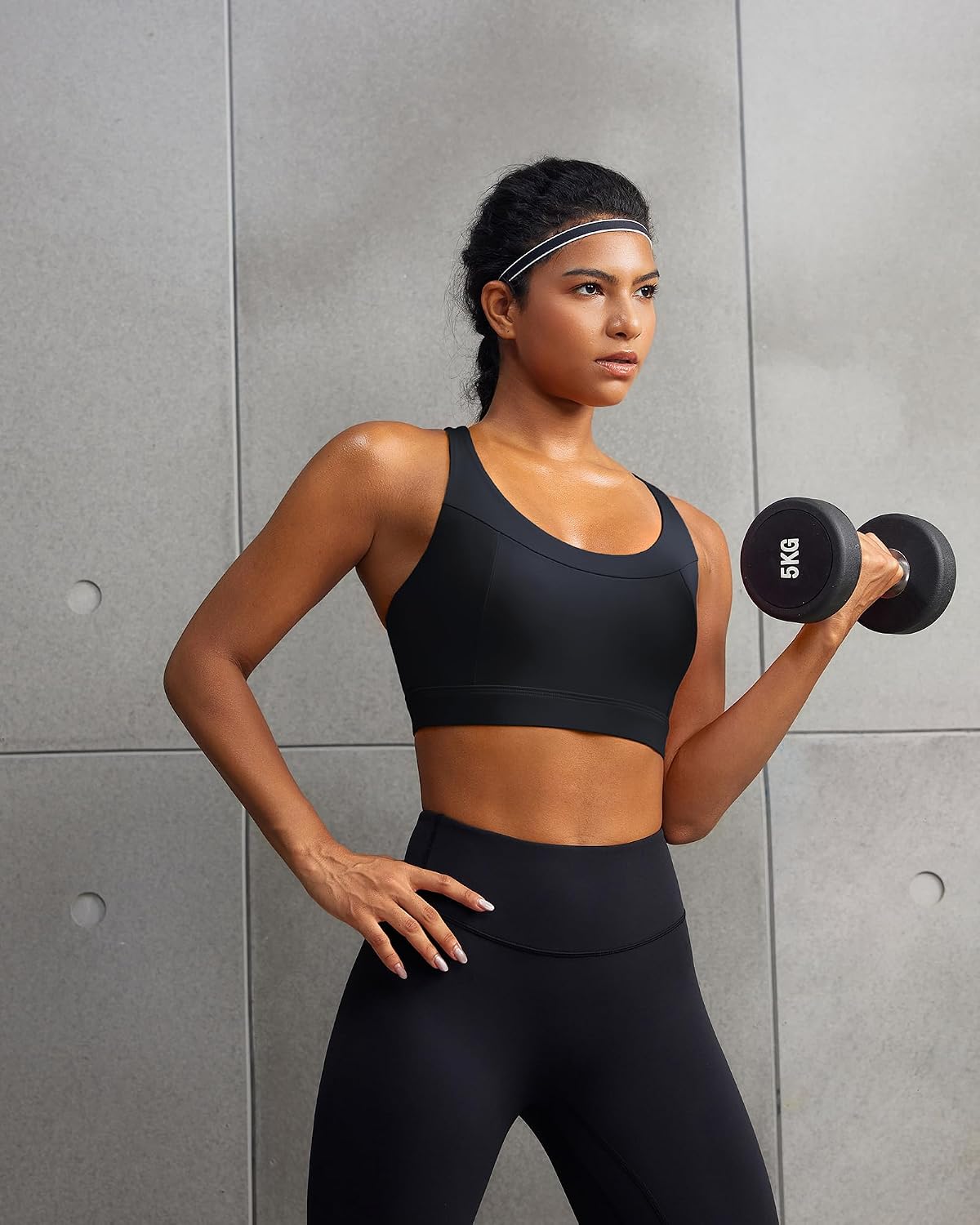 Detalle de Running Girl High Impact Sports Bra