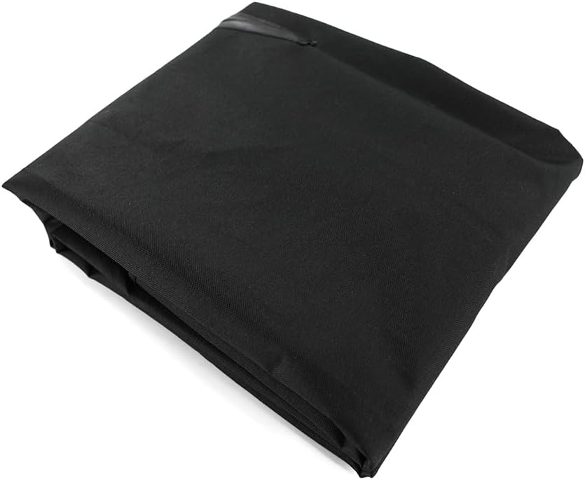 Detalle de Amazon Basics Waterproof Car Back Bench Seat Cover for Pets – 56 x 47 inches (119 x 142 cm), Black