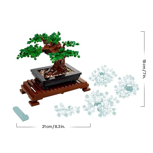 Thumbnail 7 de Lego Botanicals Bonsaï (10281) – Set de construction avec plante artificielle, design zen pour intérieur