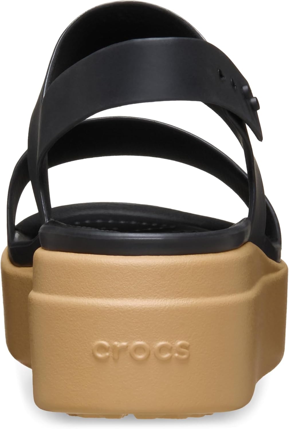 Detalle de Crocs Brooklyn Low Wedge SabotFemme – confort décontracté et style léger