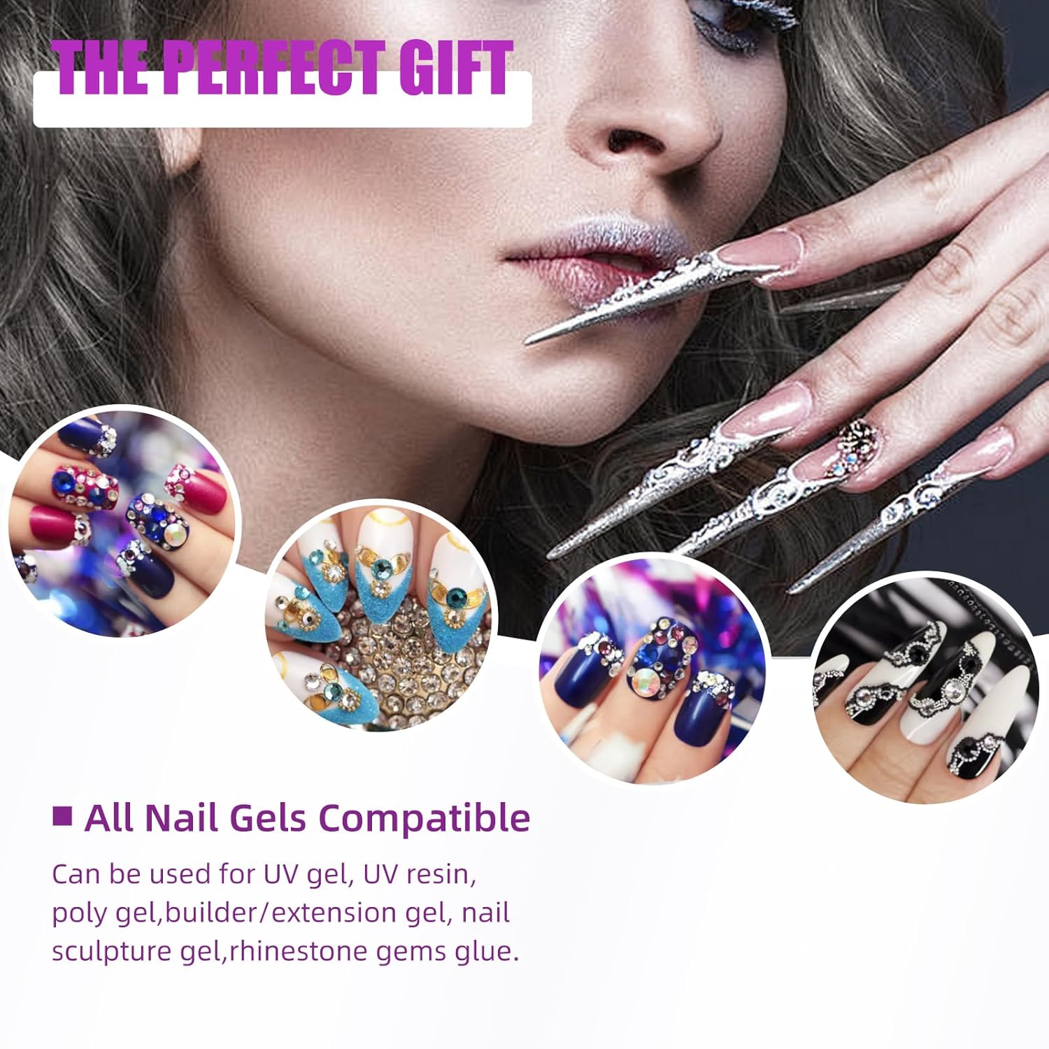 Thumbnail 5 de LadyMisty 268W UV-Lampe für Gelnägel – 57 LEDs, LCD-Touchdisplay & 4 Timer (10/30/60/99 s)