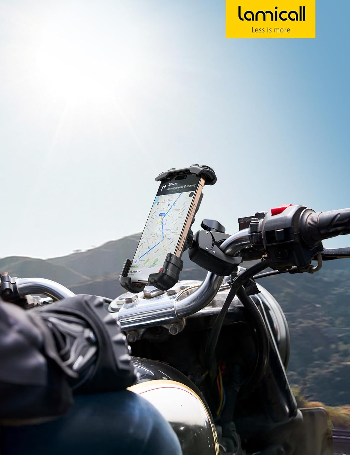 Thumbnail 6 de Lamicall Bike Phone Holder Mount — Lockable & Rotating