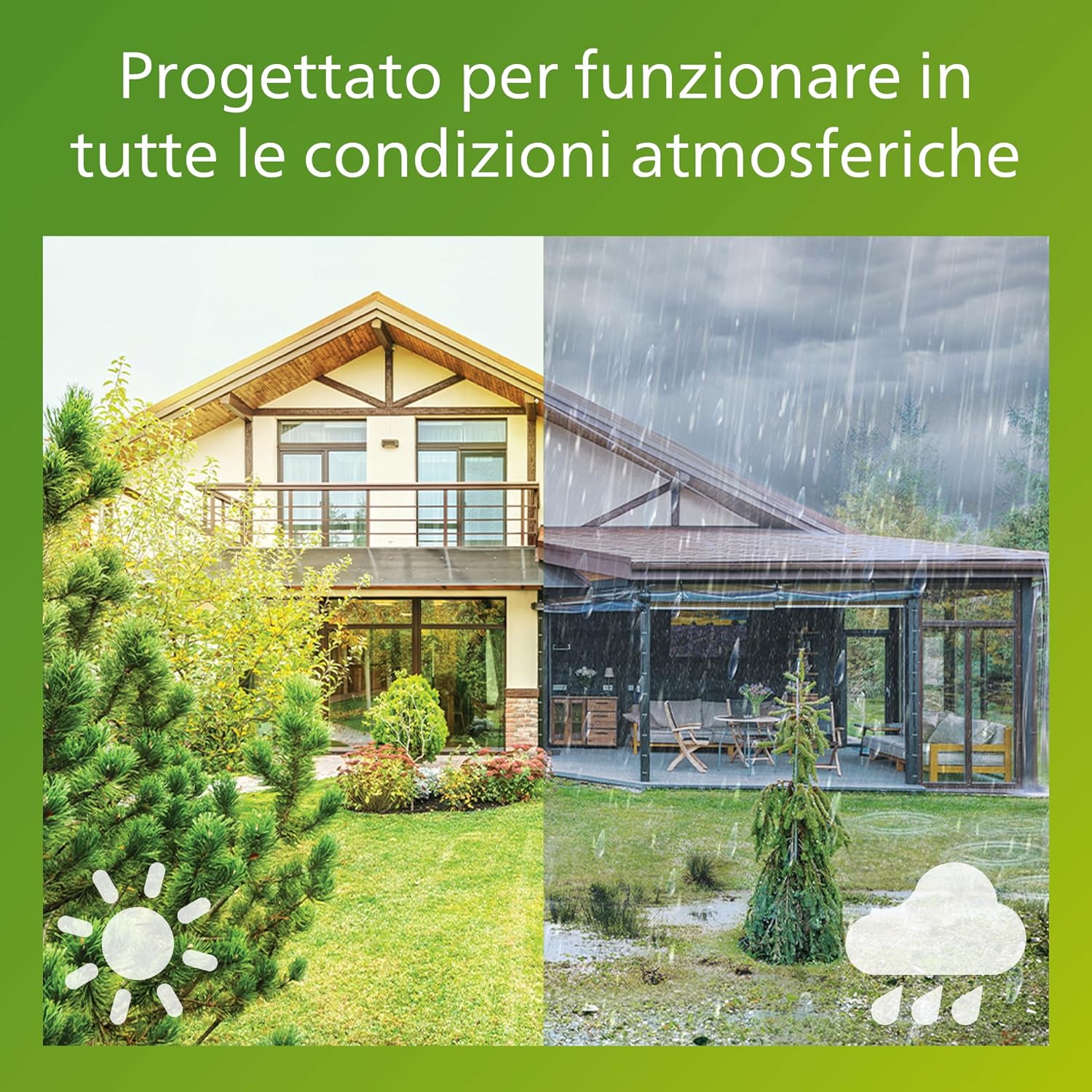 Thumbnail 4 de Philips Proiettore Lois Nero 50W 30K Alta Tensione con sensore