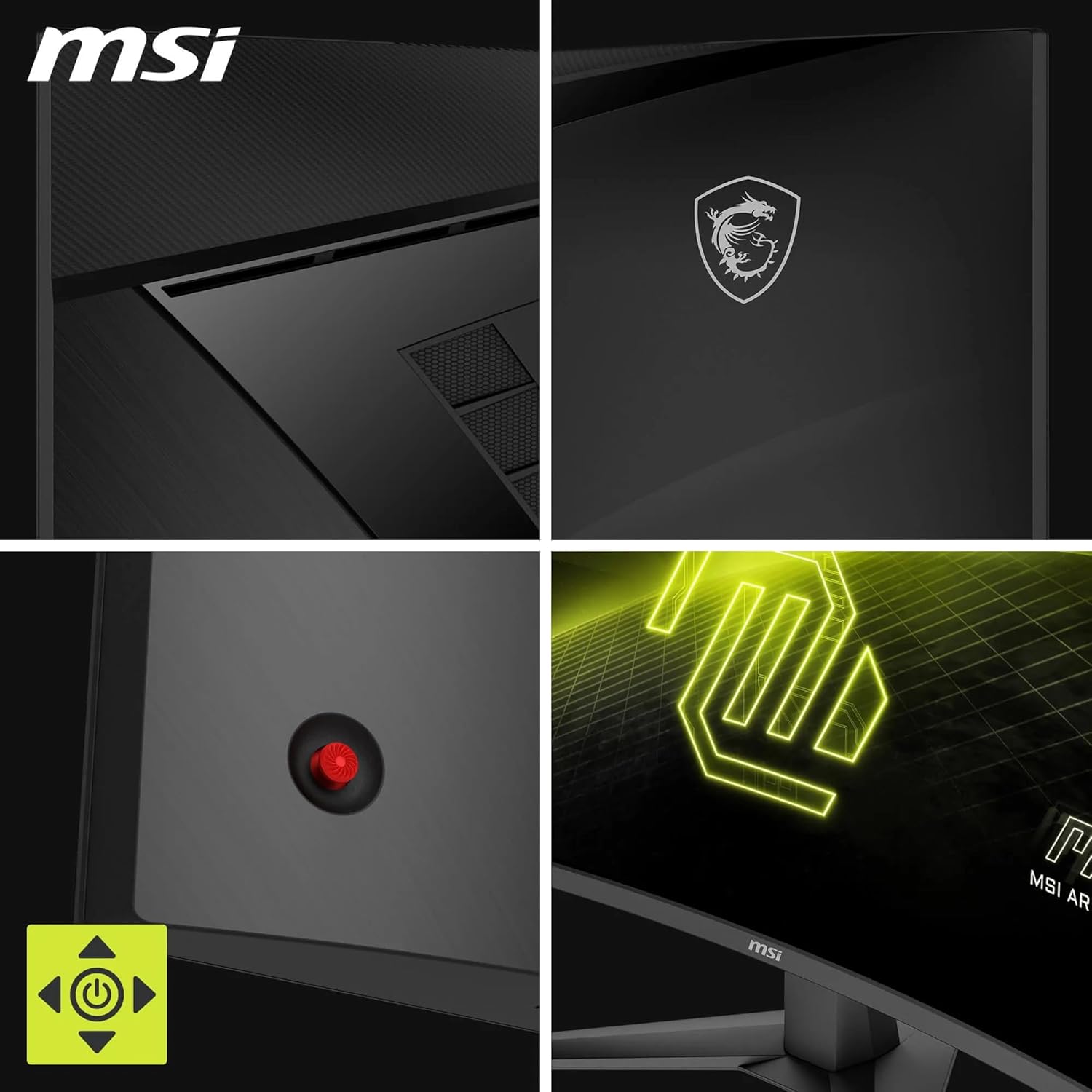 Thumbnail 3 de MSI MAG 346CQ 34-Zoll UWQHD Curved Gaming-Monitor (3440 x 1440, 180 Hz, 1500R, VA)
