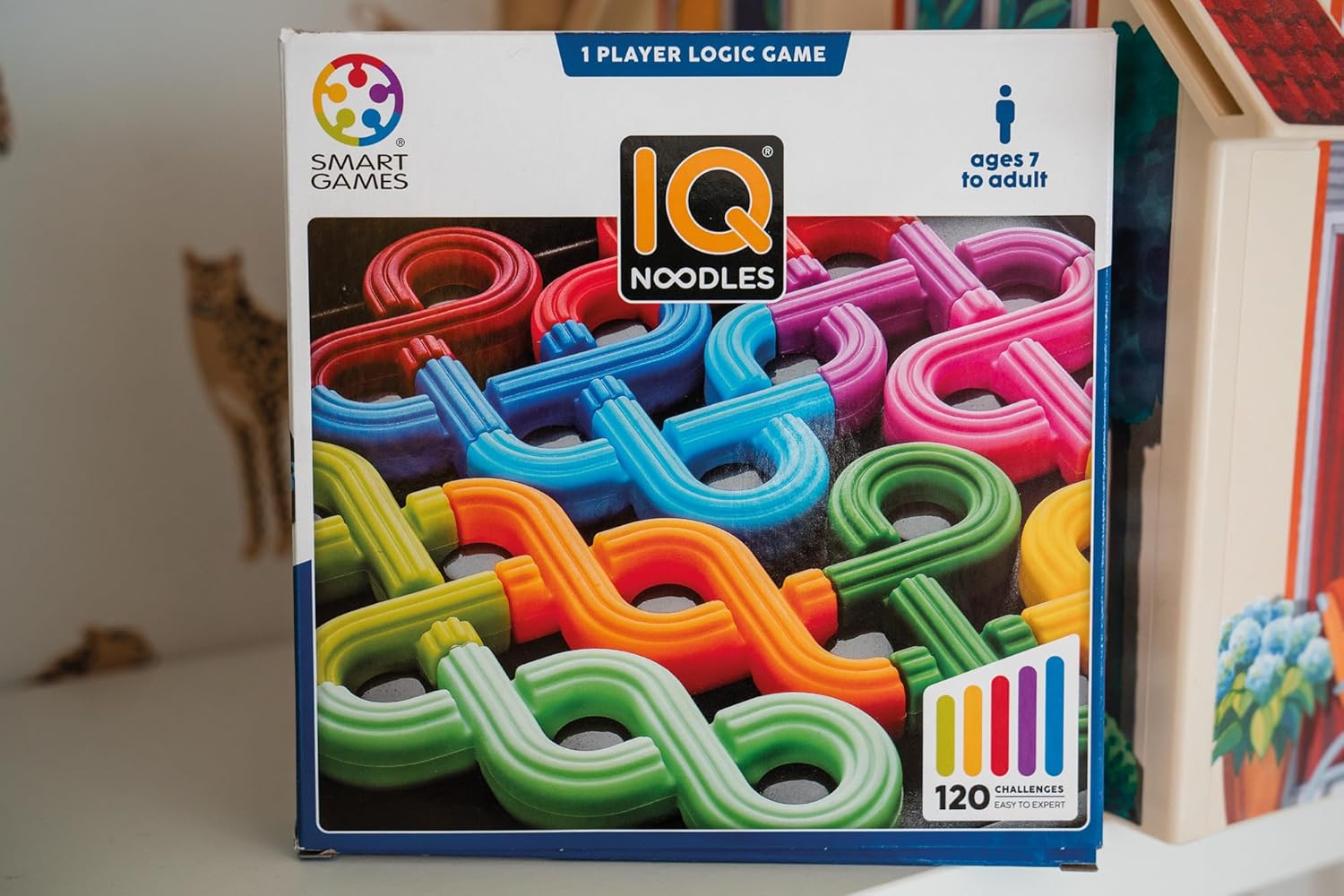 Thumbnail 5 de SmartGames IQ-Noodles : puzzle nomade à 11 pièces pour stimuler la réflexion