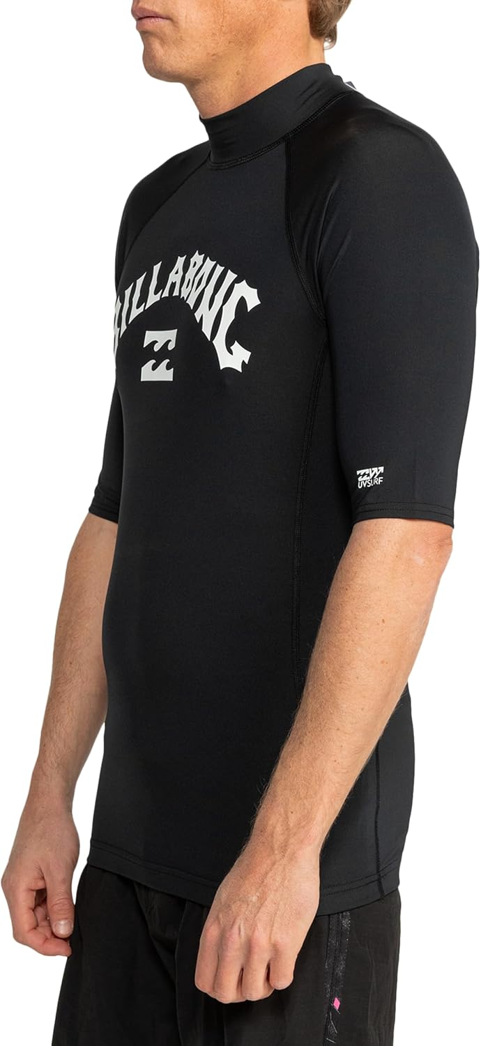 Thumbnail 3 de Billabong Logo Surf SS Lycra Homme (Lot de 1) – Rashguard manches courtes en polyester recyclé