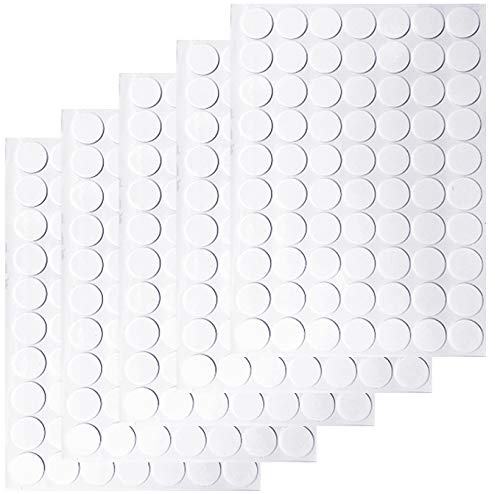 Detalle de HuhuDo HD-032-05 Clear Acrylic Adhesive Putty, 350 Round Pieces