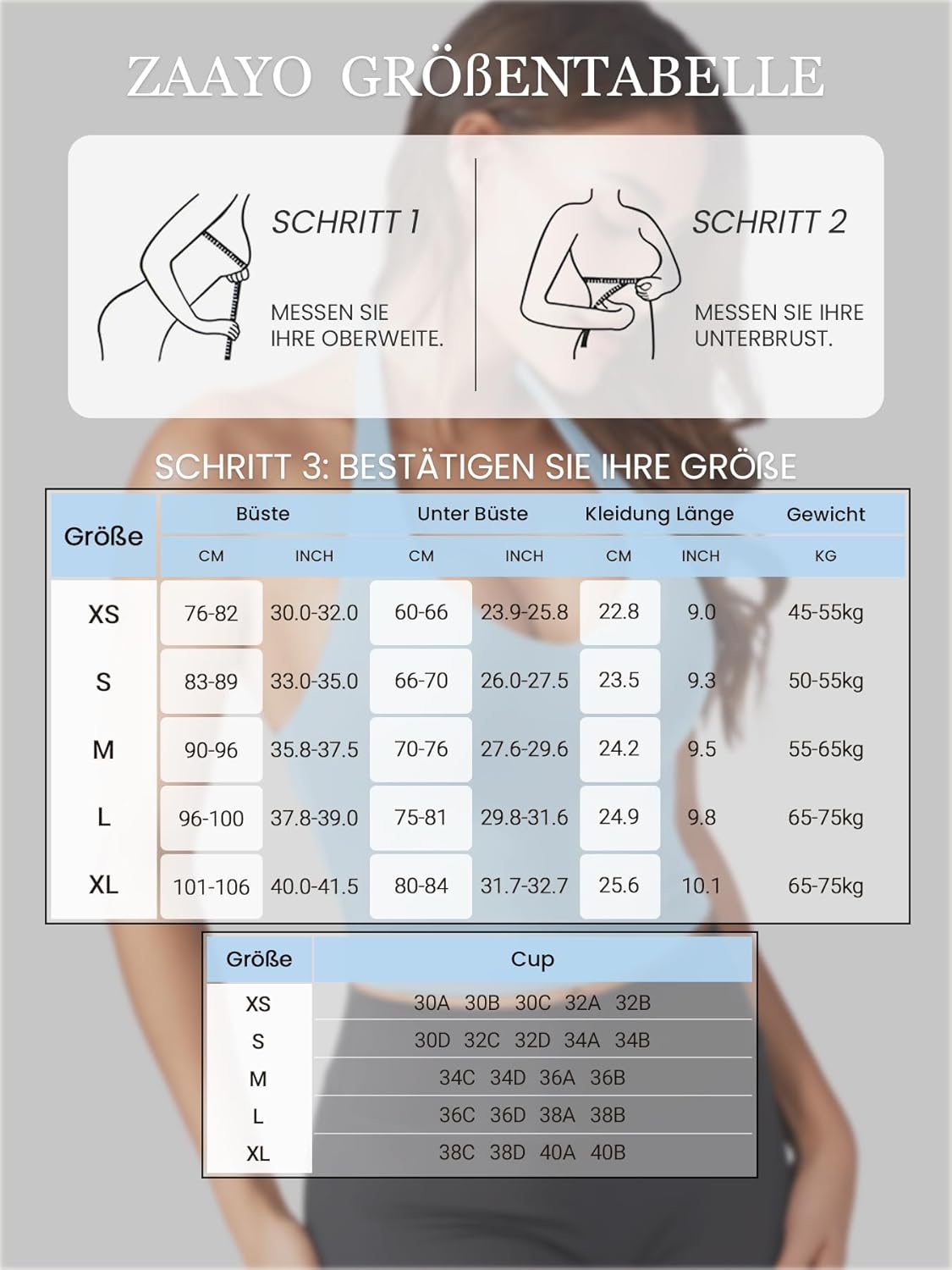 Thumbnail 5 de ZAAYO Halter Neckline Tank Top Damen – Gepolstertes Crop Top mit Neckholder und V-Ausschnitt