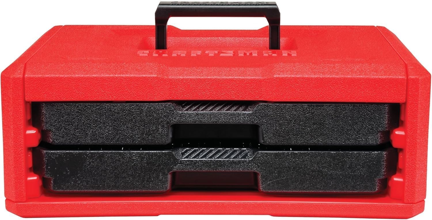 Thumbnail 5 de CRAFTSMAN Mechanics Tool Set, 256-Piece with 72-Tooth Low-Profile Ratchet and 2-Drawer Box (CMMT45256)