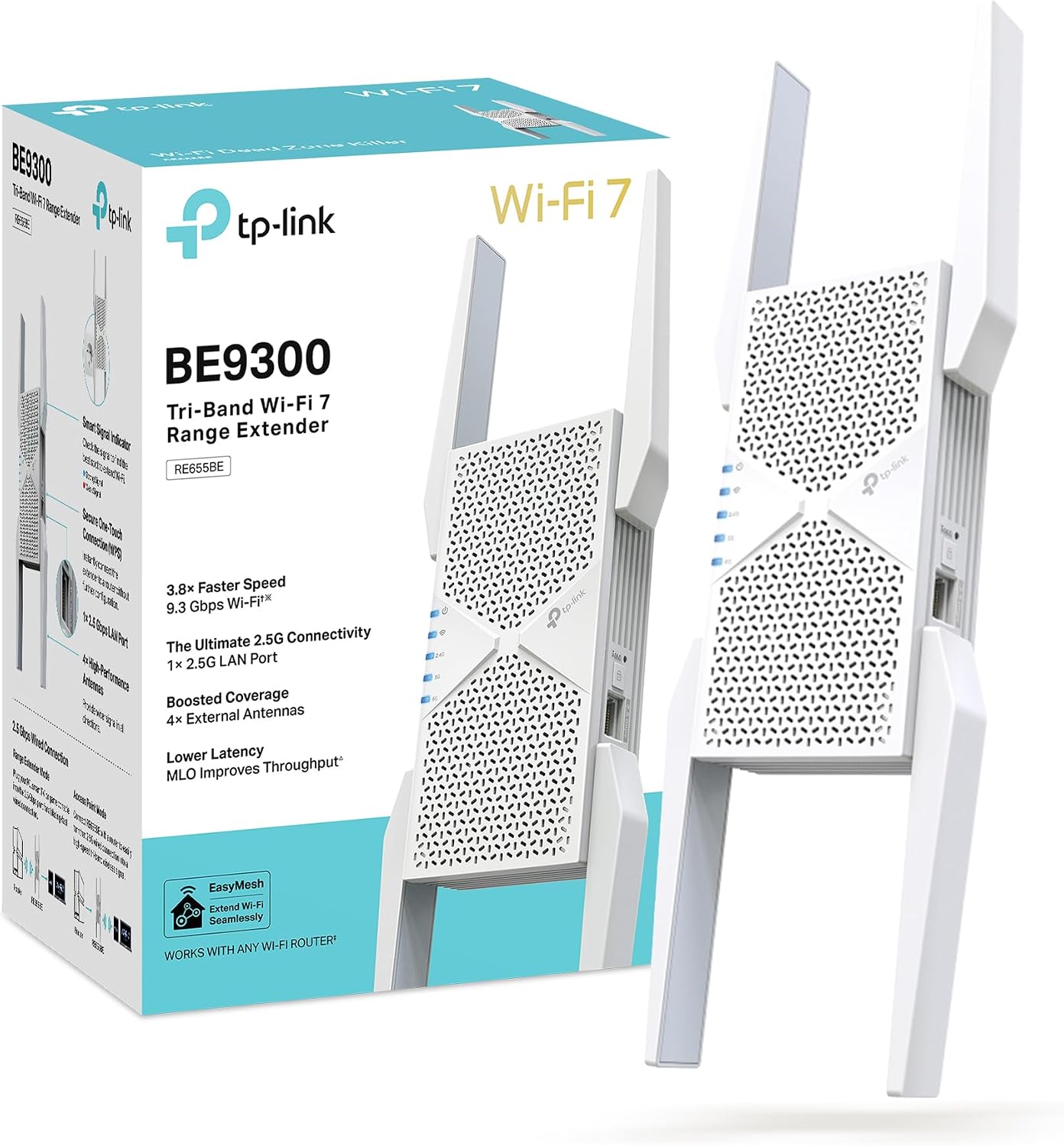 Detalle 2 de TP-Link RE550 AC1900 WiFi extender with Gigabit port