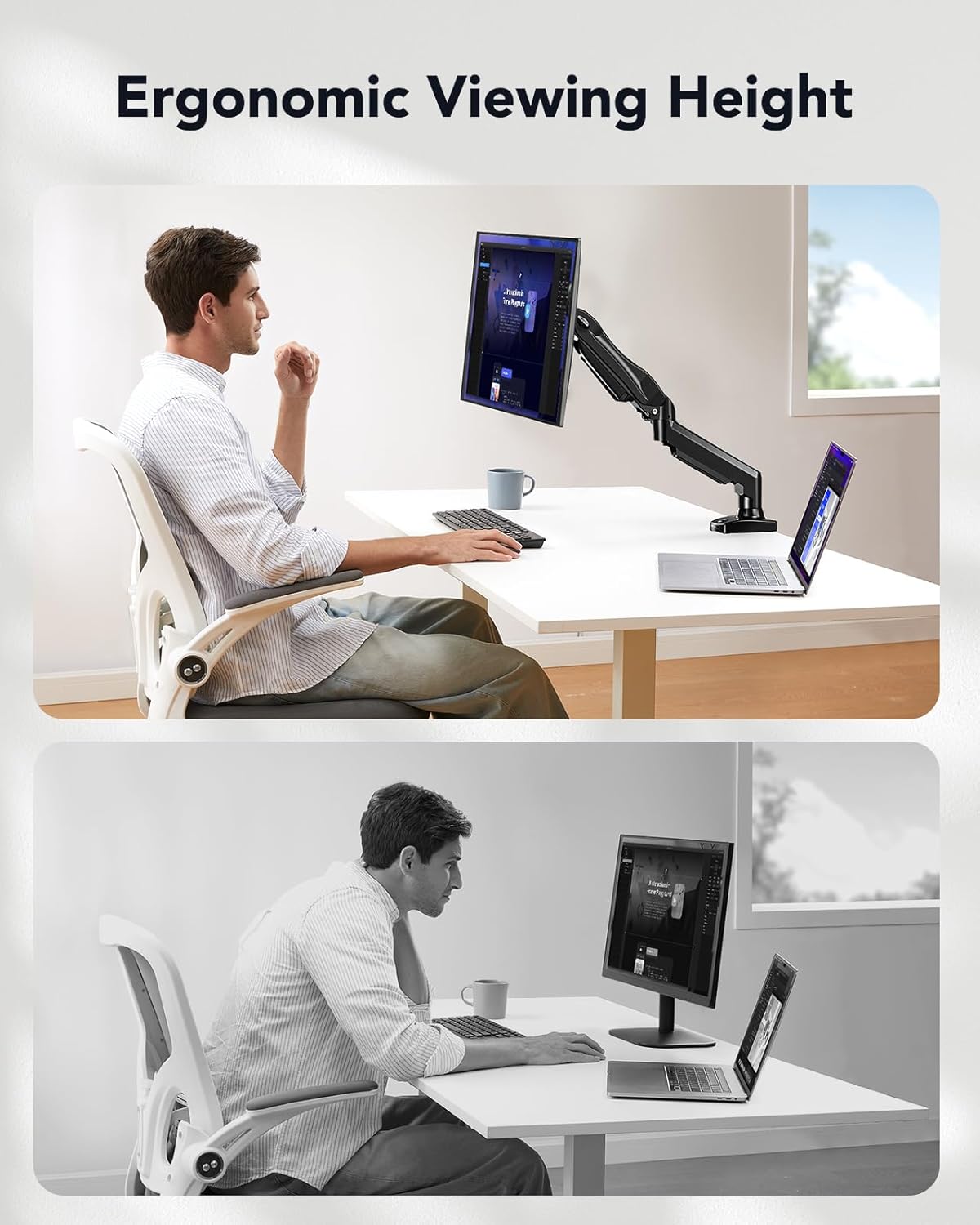 Detalle de HUANUO Monitor Halterung 13–32 Zoll
