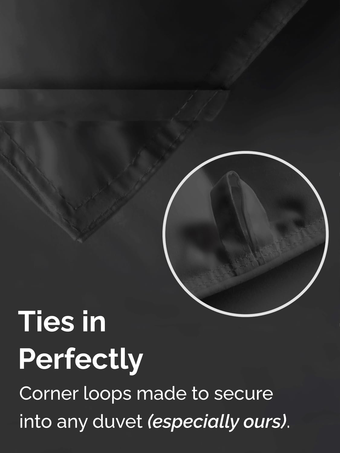 Thumbnail 6 de Full Size Black Alternative Down Comforter: All-Season Comfort for the Whole Family