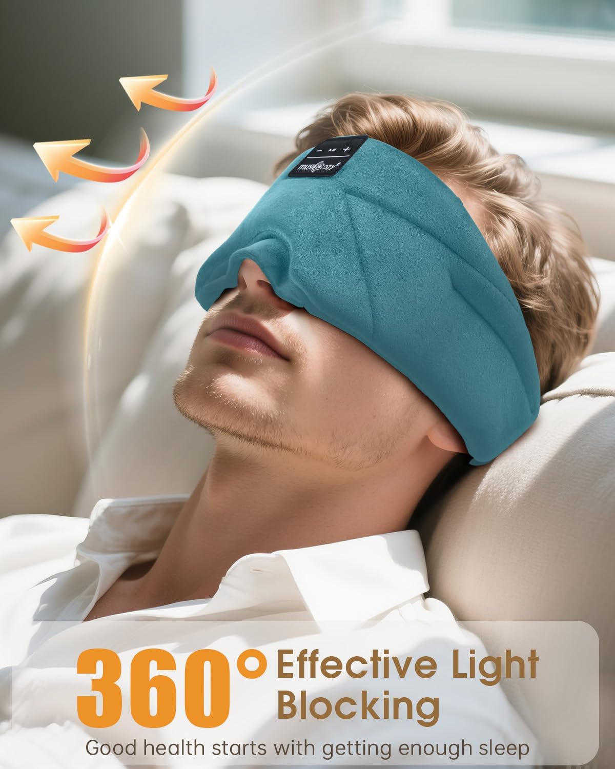 Thumbnail 4 de MUSICOZY Bluetooth Sleep Mask Headphones 16H