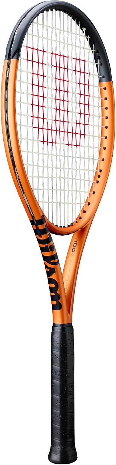 Detalle 2 de Wilson 硬式テニスラケット グラファイト製 G2 100平方インチ 18×16 オレンジ
