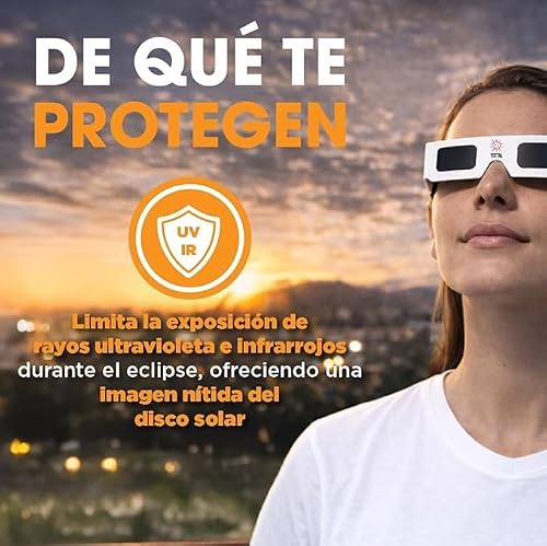 Thumbnail 5 de Tottal Pack 4 Gafas Eclipse Solar Homologadas ISO 12312-2