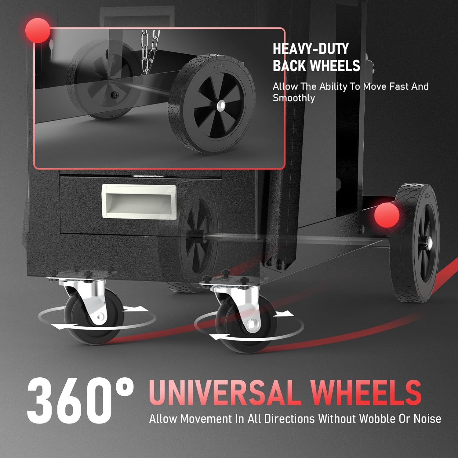 Thumbnail 3 de YESWELDER Welding Cart 245 lb 🛠️