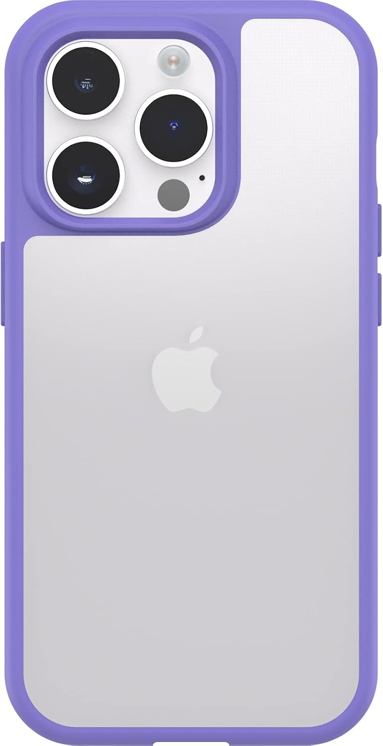 Detalle 2 de Otterbox Funda iPhone 14 Pro Sleek Transparente/Morado