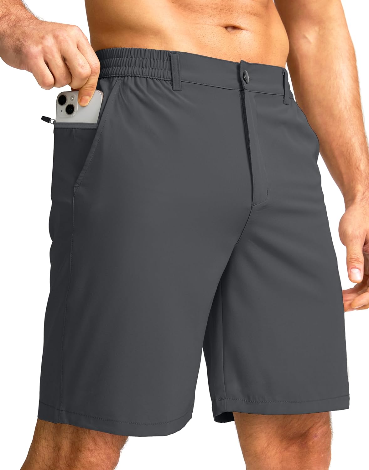 Detalle de Men's Golf Shorts with 9-Inch Inseam