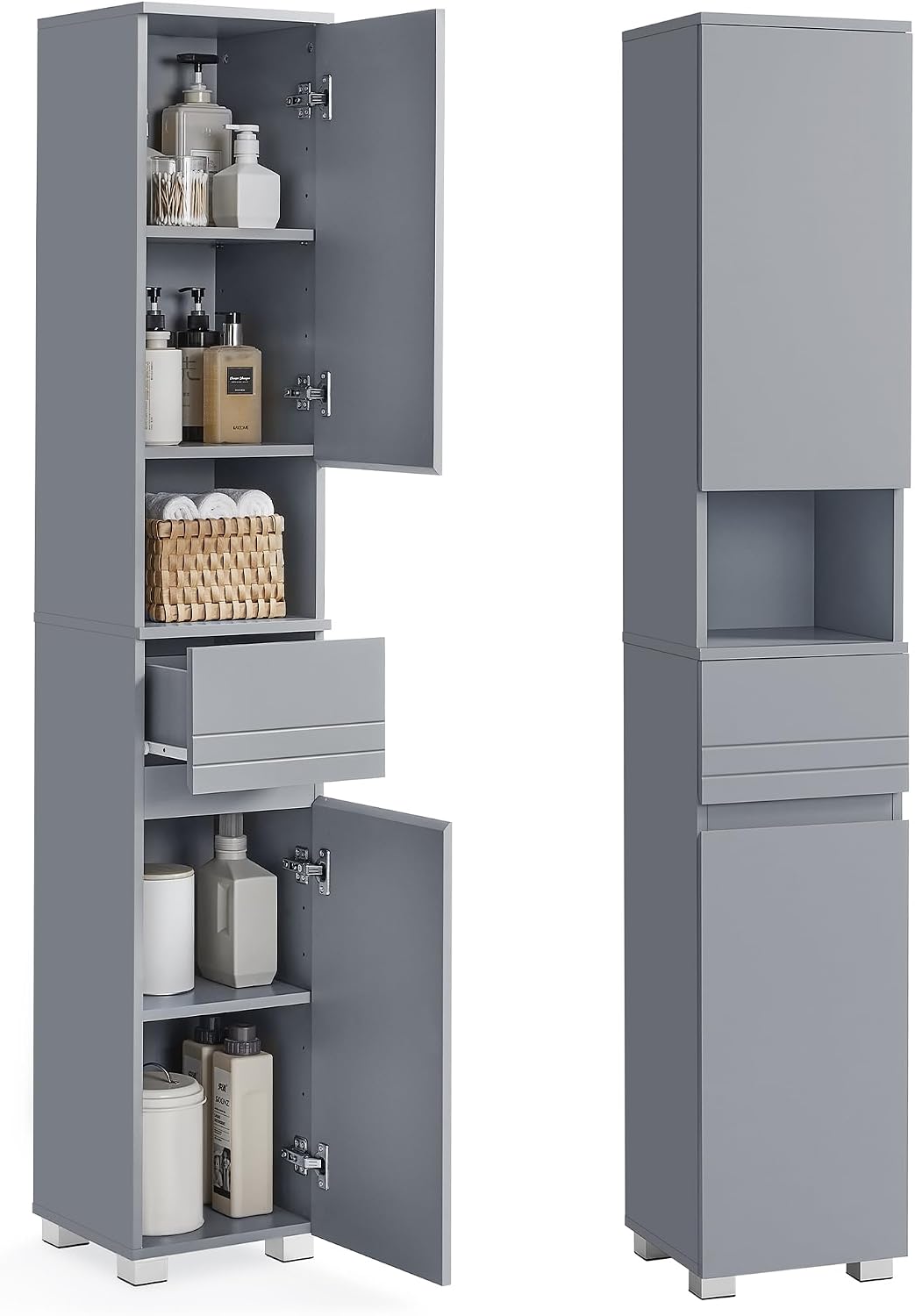 Thumbnail 6 de VASAGLE Armoire de Salle de Bain 30 x 60 x 170 cm