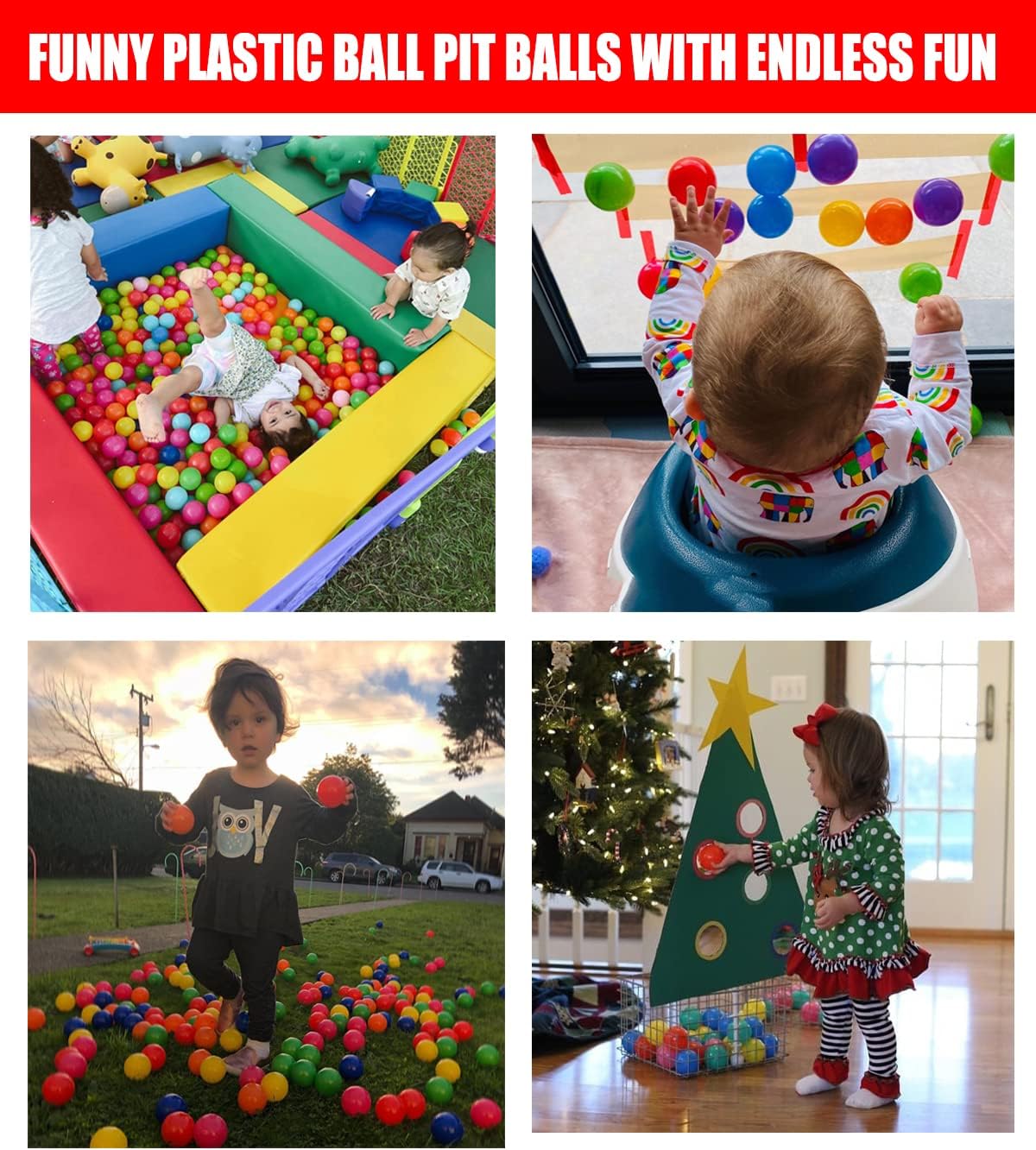 Thumbnail 4 de LANGXUN 200 Ball Pit Balls for Kids