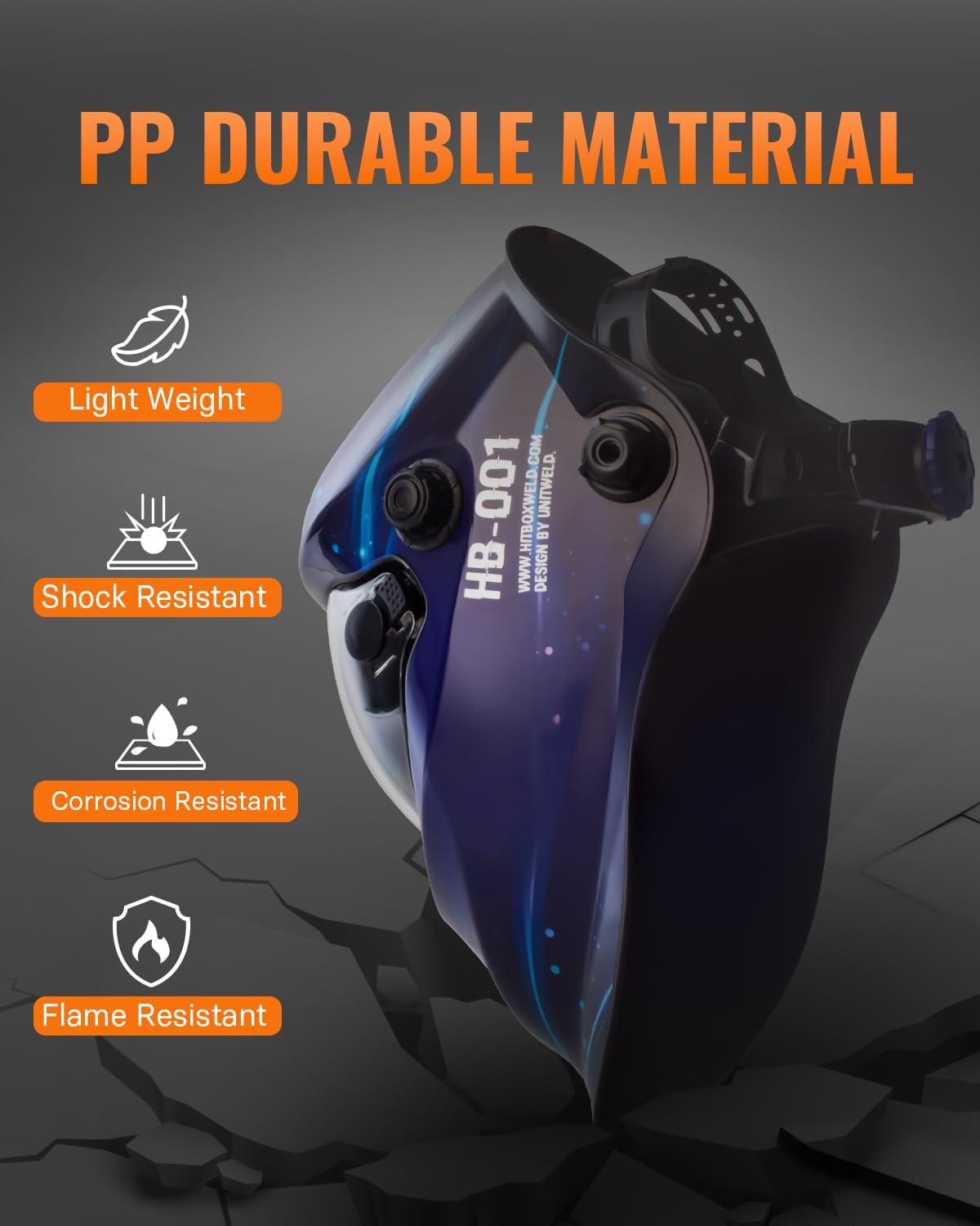 Thumbnail 1 de HITBOX Welding Helmet 4/9-13 🛡️