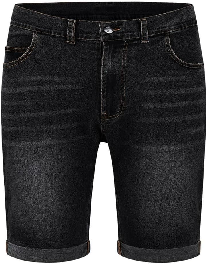 Detalle de ZOXOZ heren-jeansshort in stretchdenim, bermudamodel voor de zomer