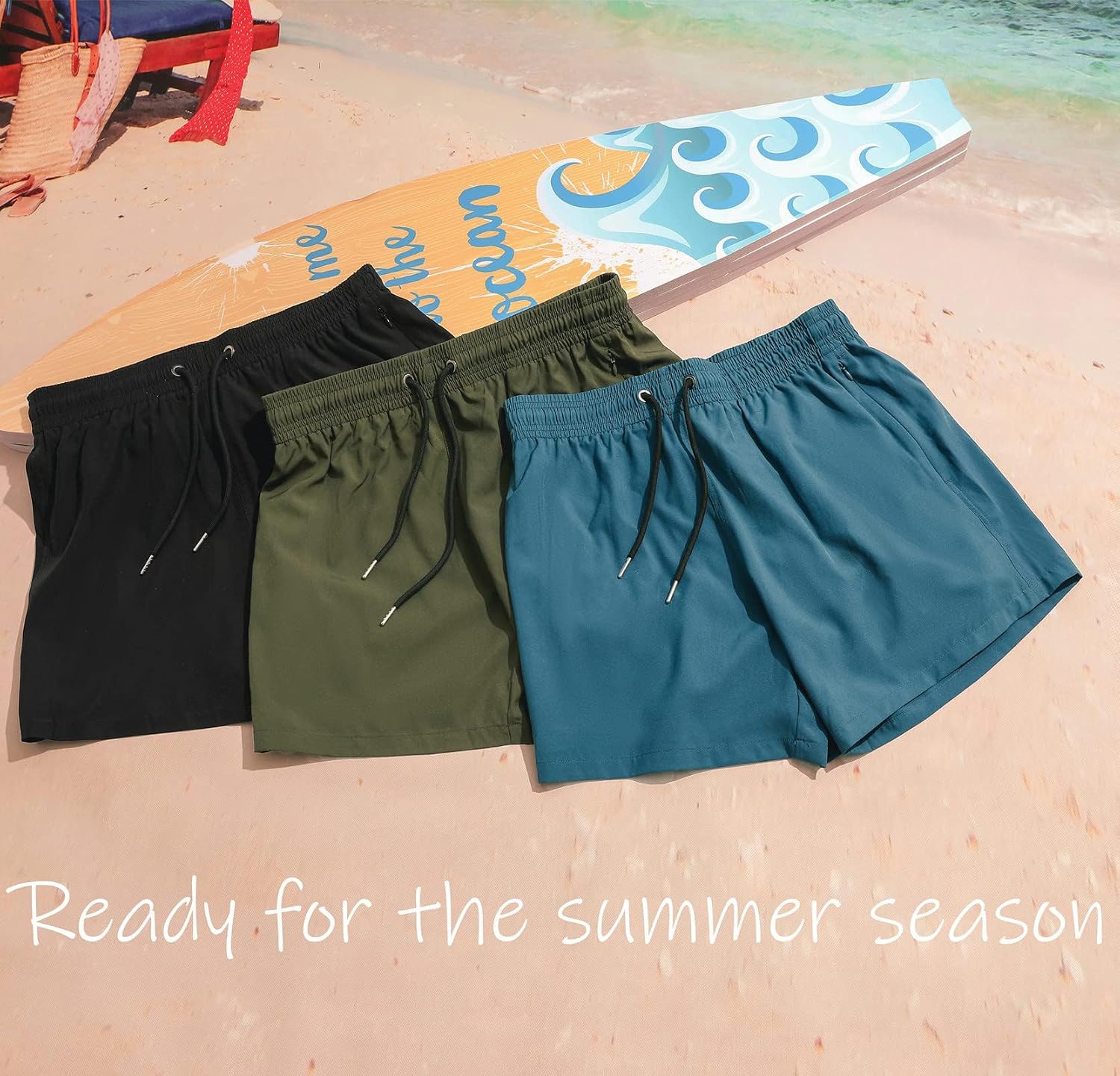 Detalle 2 de BRISIRA Swim Trunks 5-inch Inseam